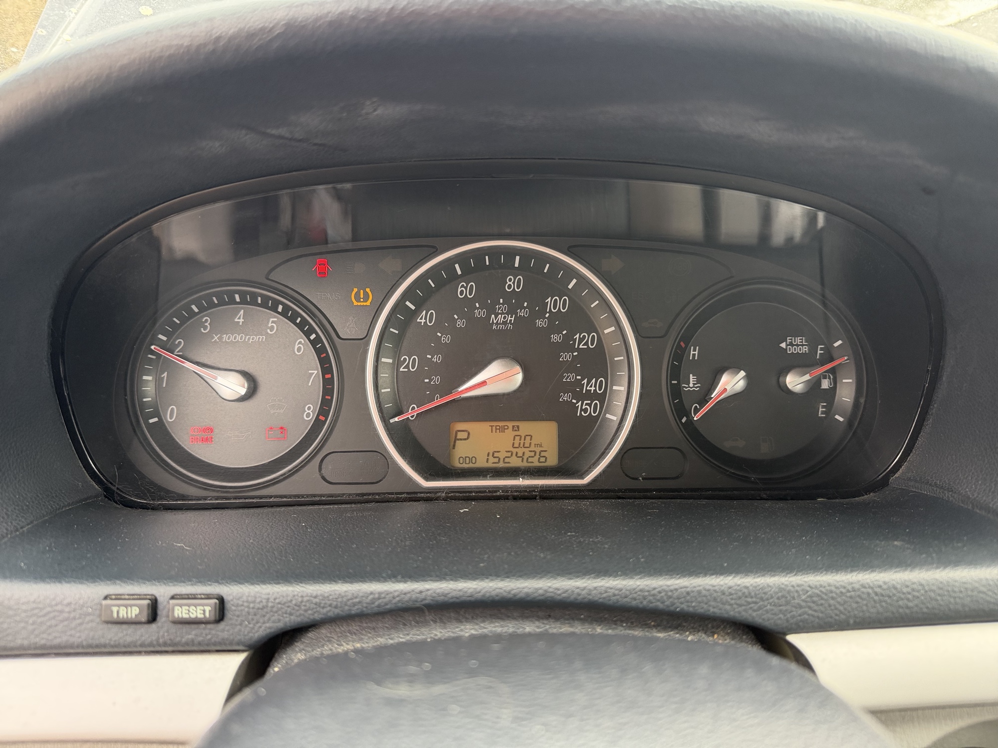 2008 hyundai sonata gls with 152426 miles for sale near Elk River, Minnesota 106768_43_gauge_cluster.jpg