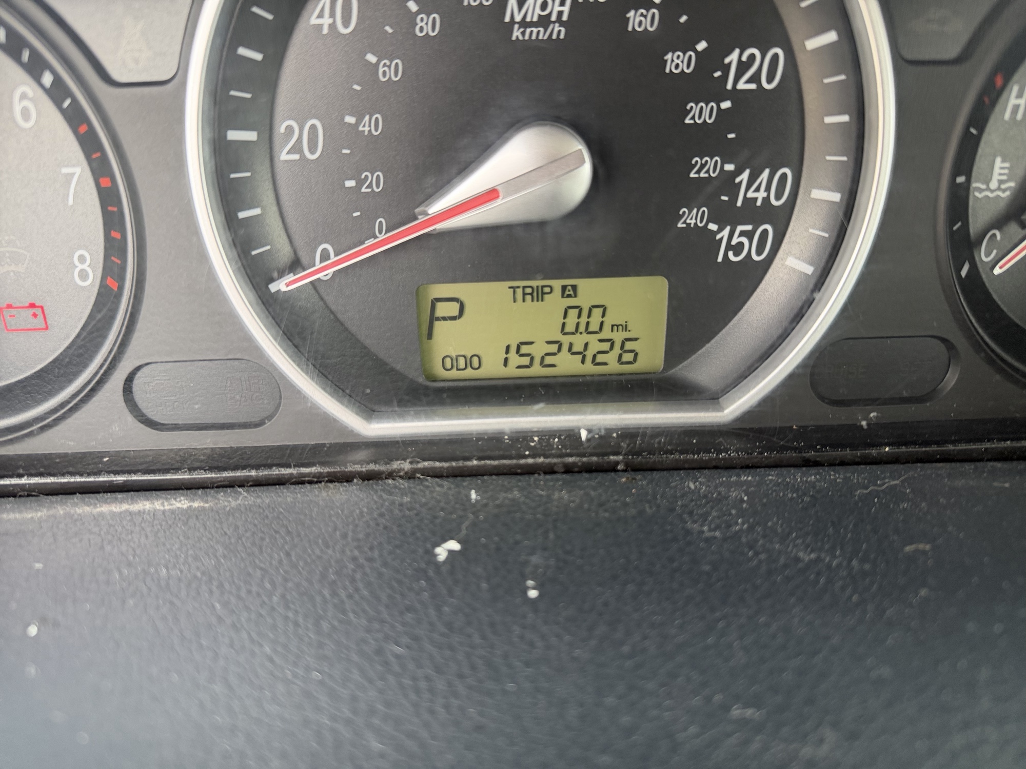 2008 hyundai sonata gls with 152426 miles for sale near Elk River, Minnesota 106768_44_mileage_closeup.jpg