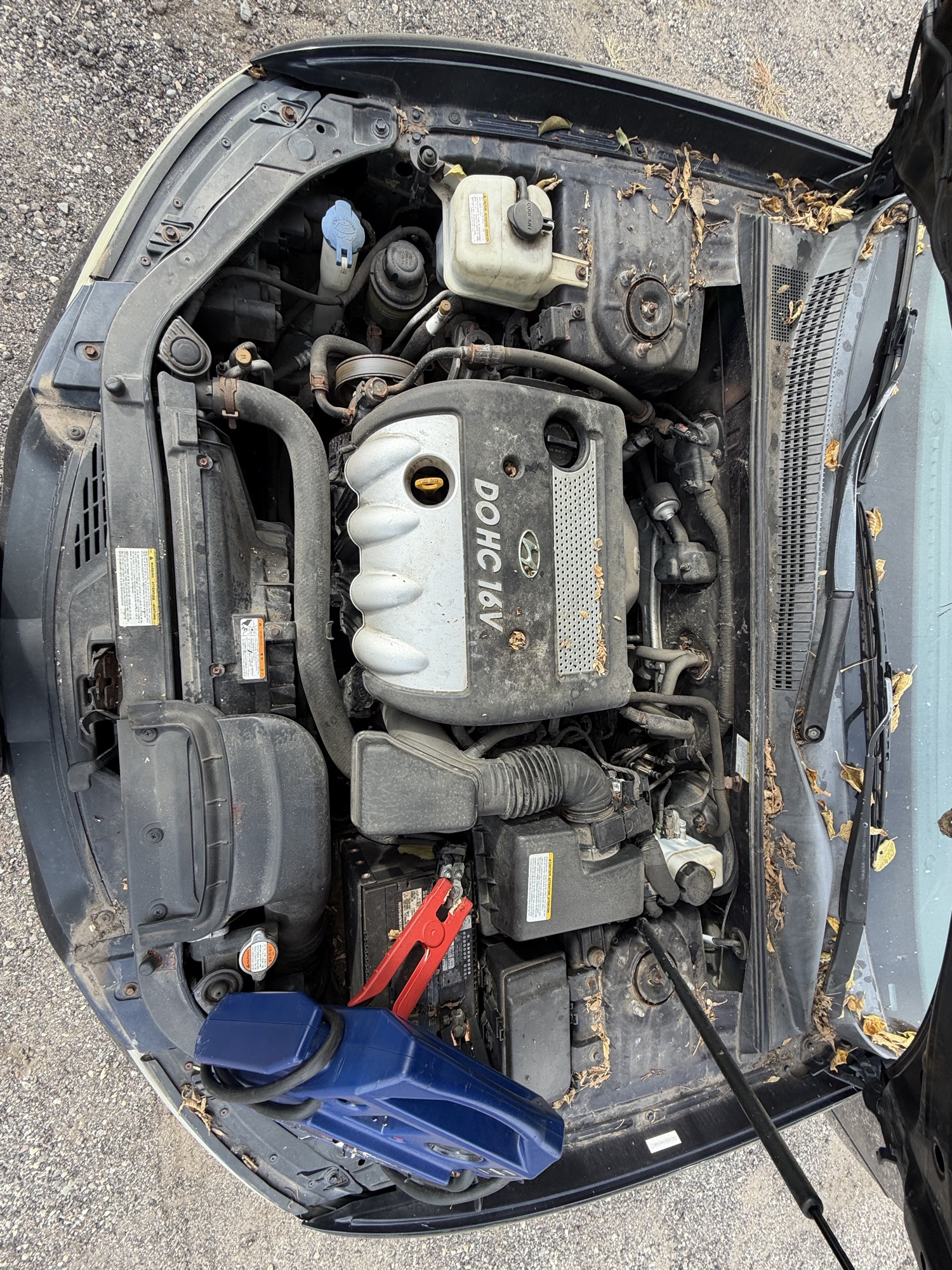 2008 hyundai sonata gls with 152426 miles for sale near Elk River, Minnesota 106768_49_engine_bay.jpg