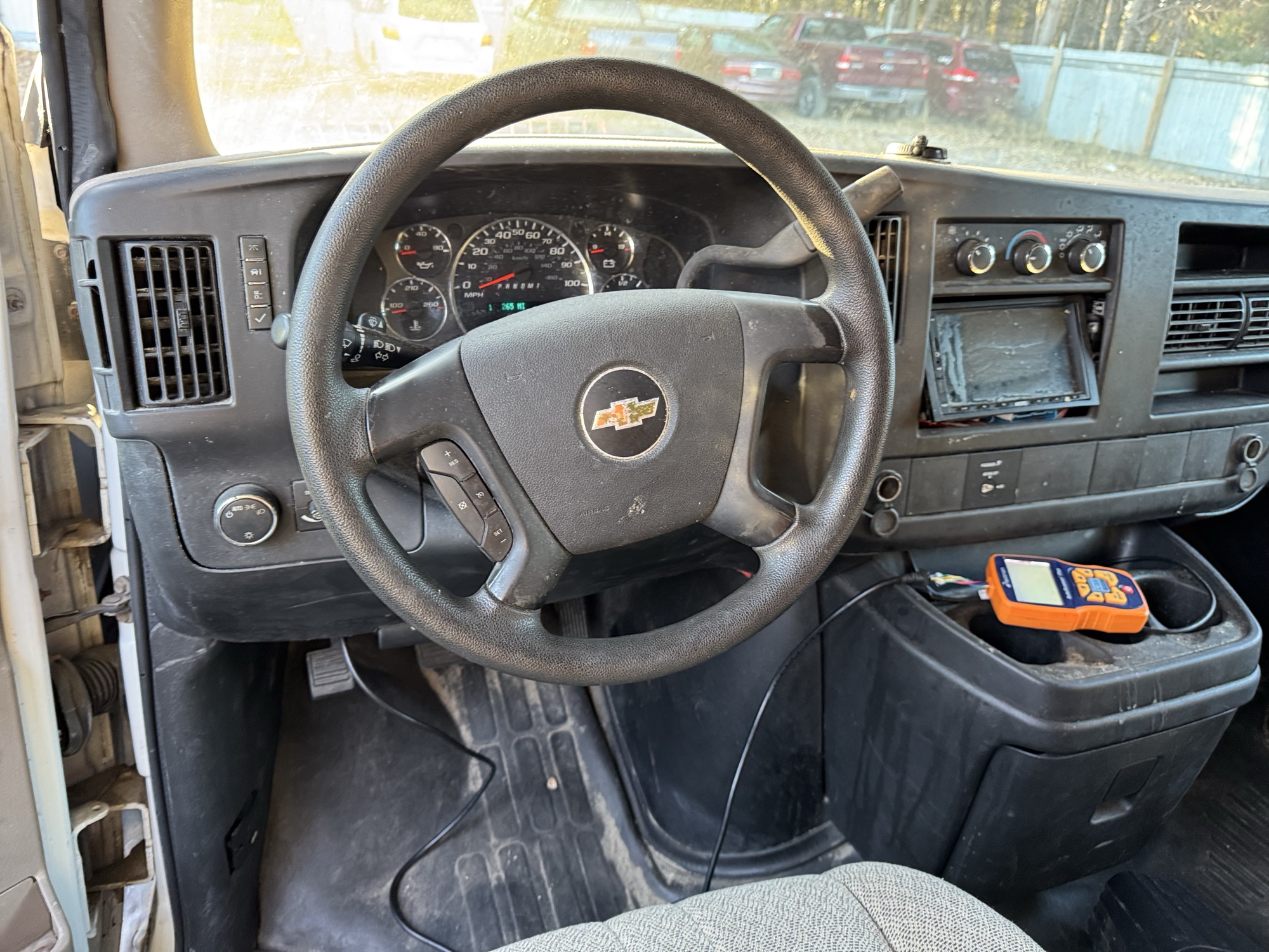 2012 chevrolet express g4500 with 167265 miles for sale near Elk River, Minnesota 106769_33_dash_from_driver.jpg