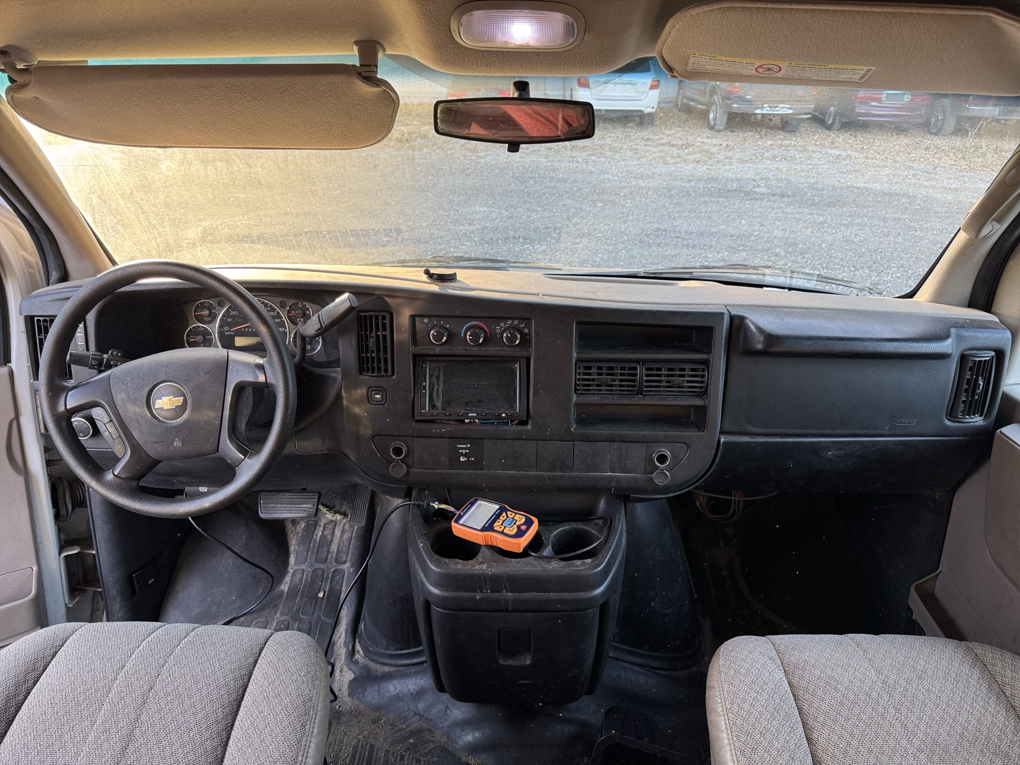 2012 chevrolet express g4500 with 167265 miles for sale near Elk River, Minnesota 106769_34_whole_dash.jpg