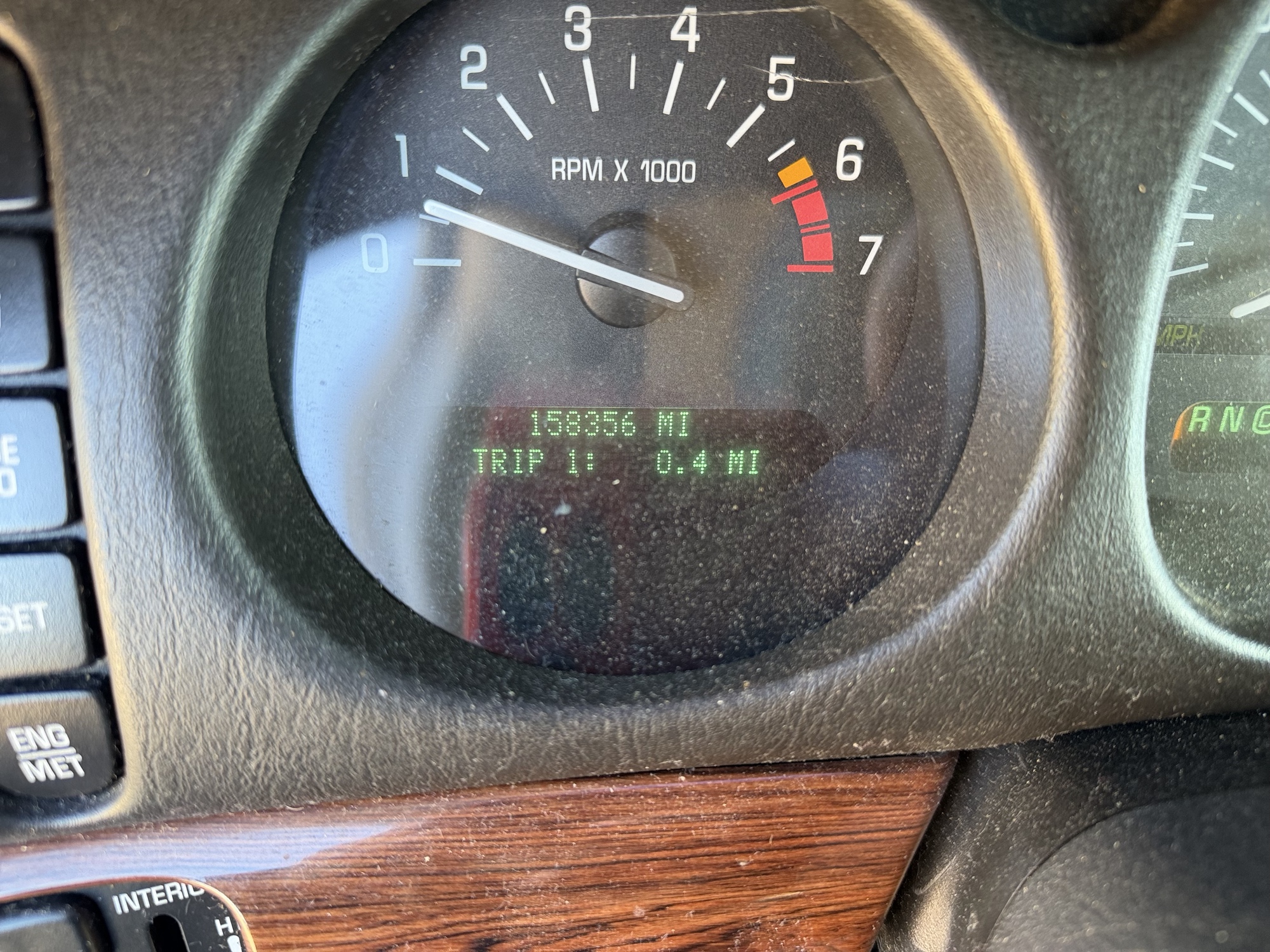 2004 buick lesabre custom with 158356 miles for sale near Elk River, Minnesota 106770_44_mileage_closeup.jpg