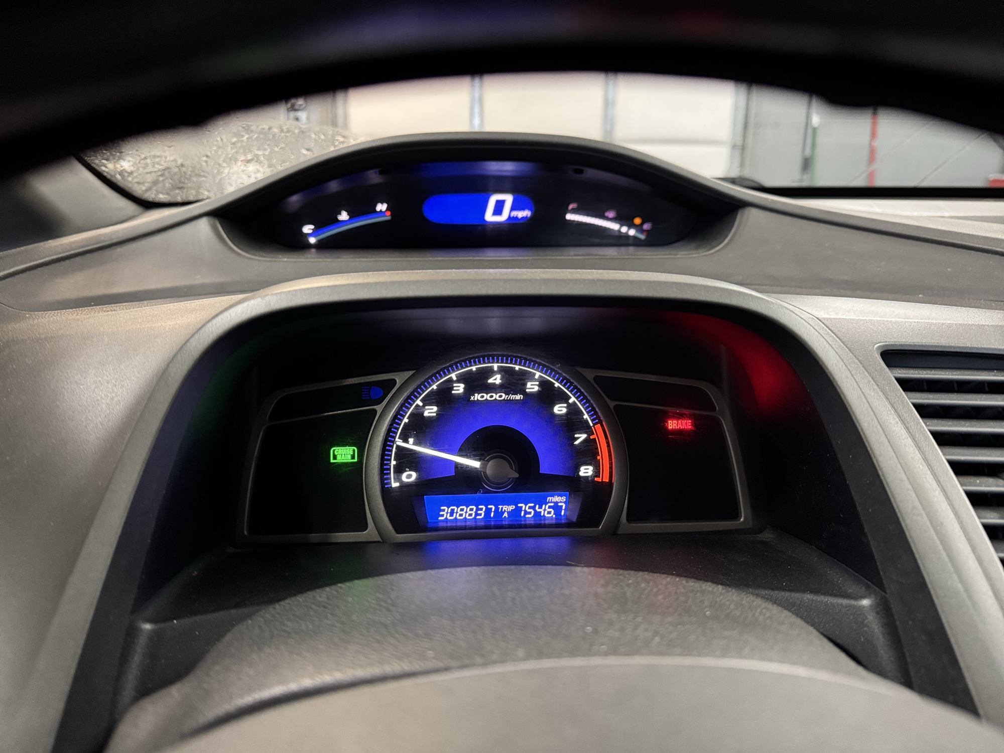 2007 honda civic ex-sedan with 308037 miles for sale near Elk River, Minnesota 106771_43_gauge_cluster.jpg
