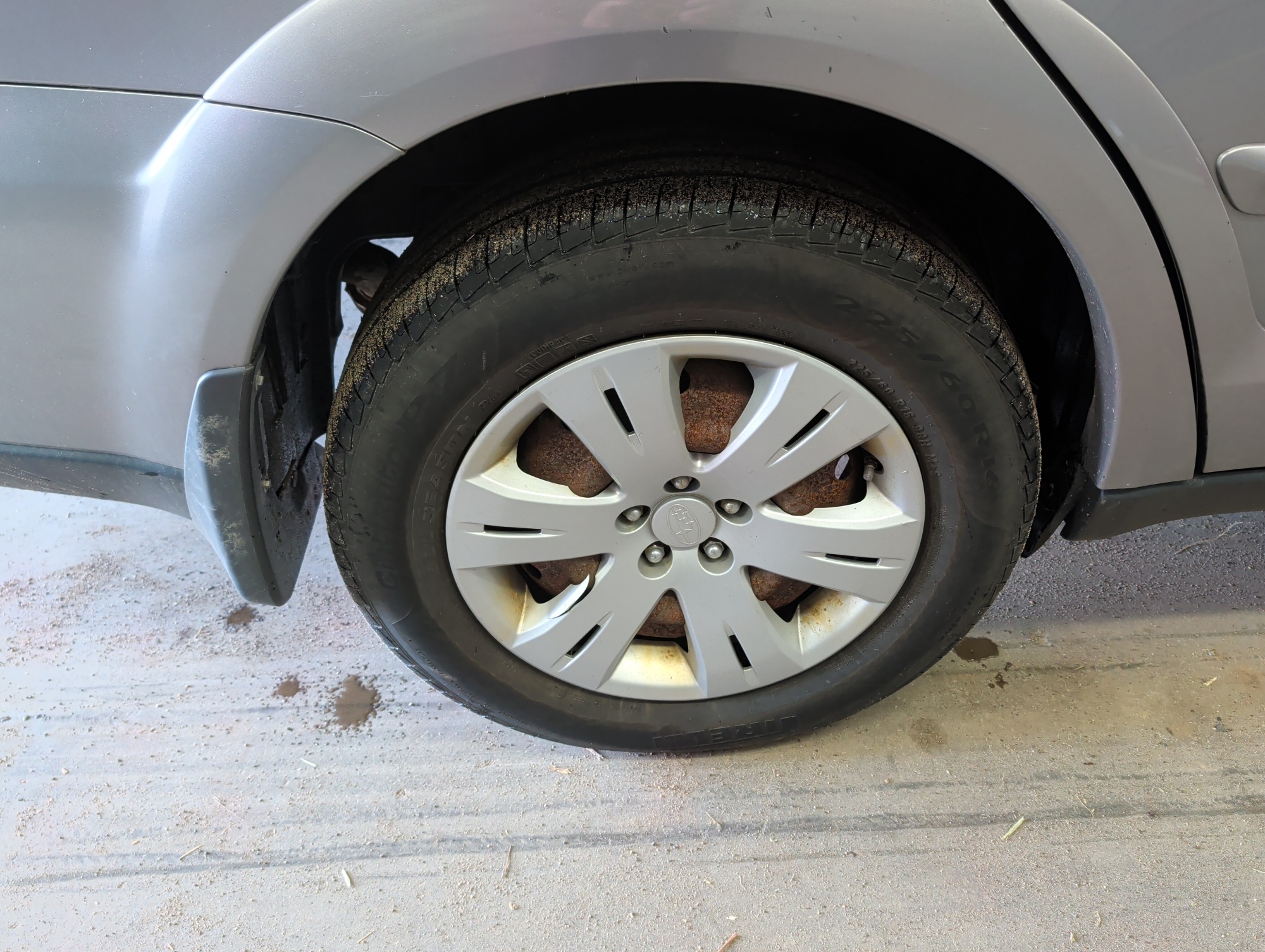 2008 subaru outback base with 143643 miles for sale near Elk River, Minnesota 106773_14_rear_pass_wheel.jpg