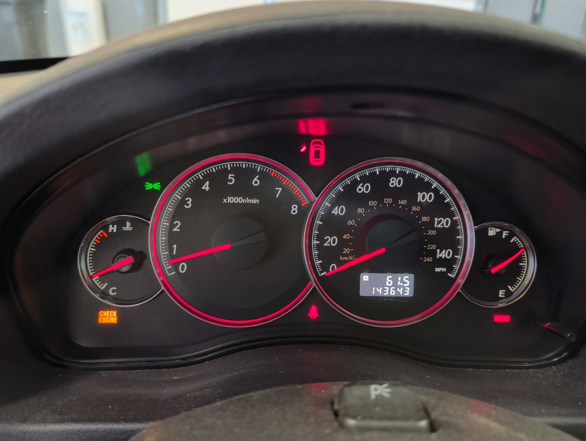 2008 subaru outback base with 143643 miles for sale near Elk River, Minnesota 106773_43_gauge_cluster.jpg
