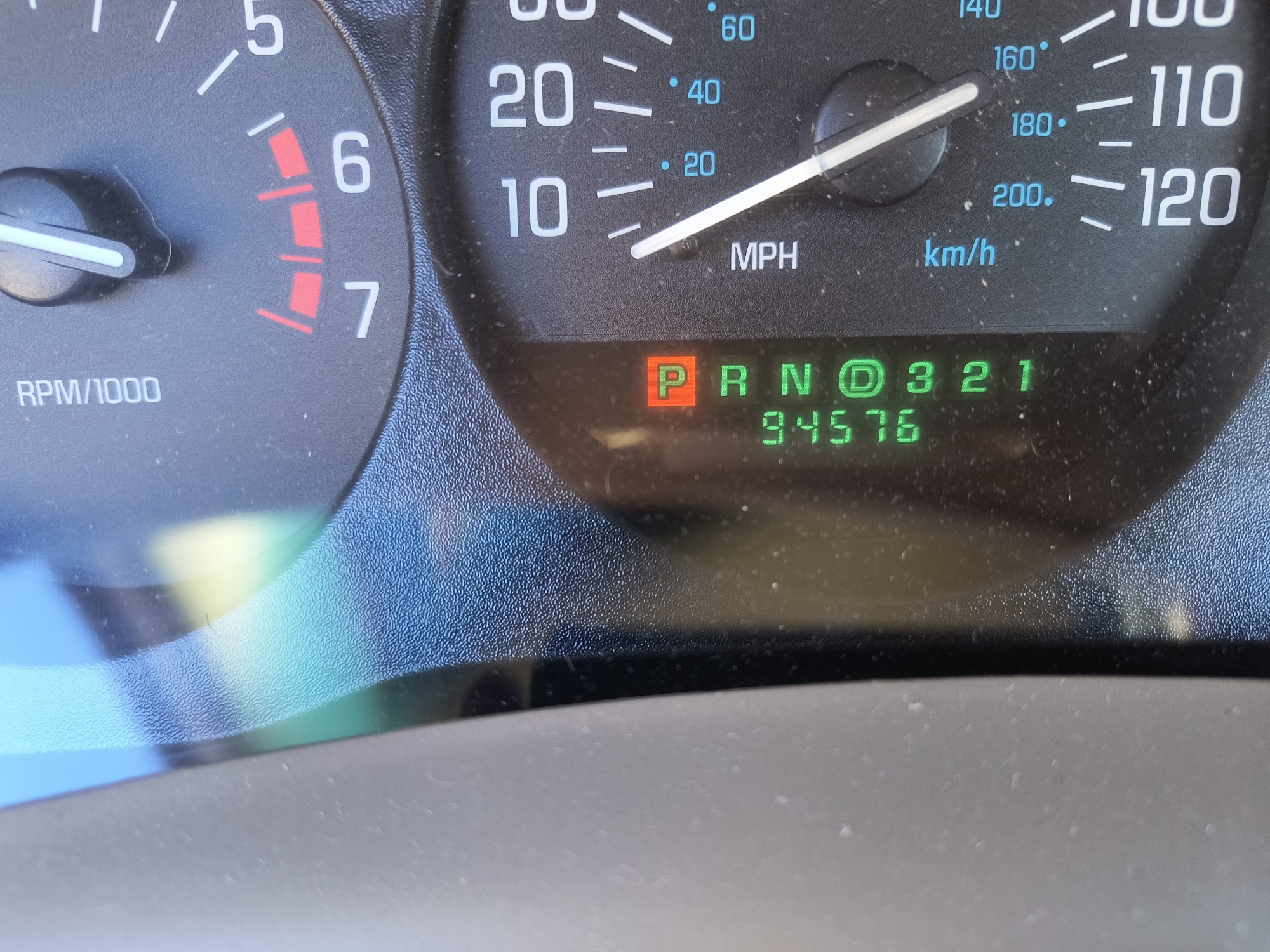 2003 buick regal ls with 94576 miles for sale near Elk River, Minnesota 106776_44_mileage_closeup.jpg