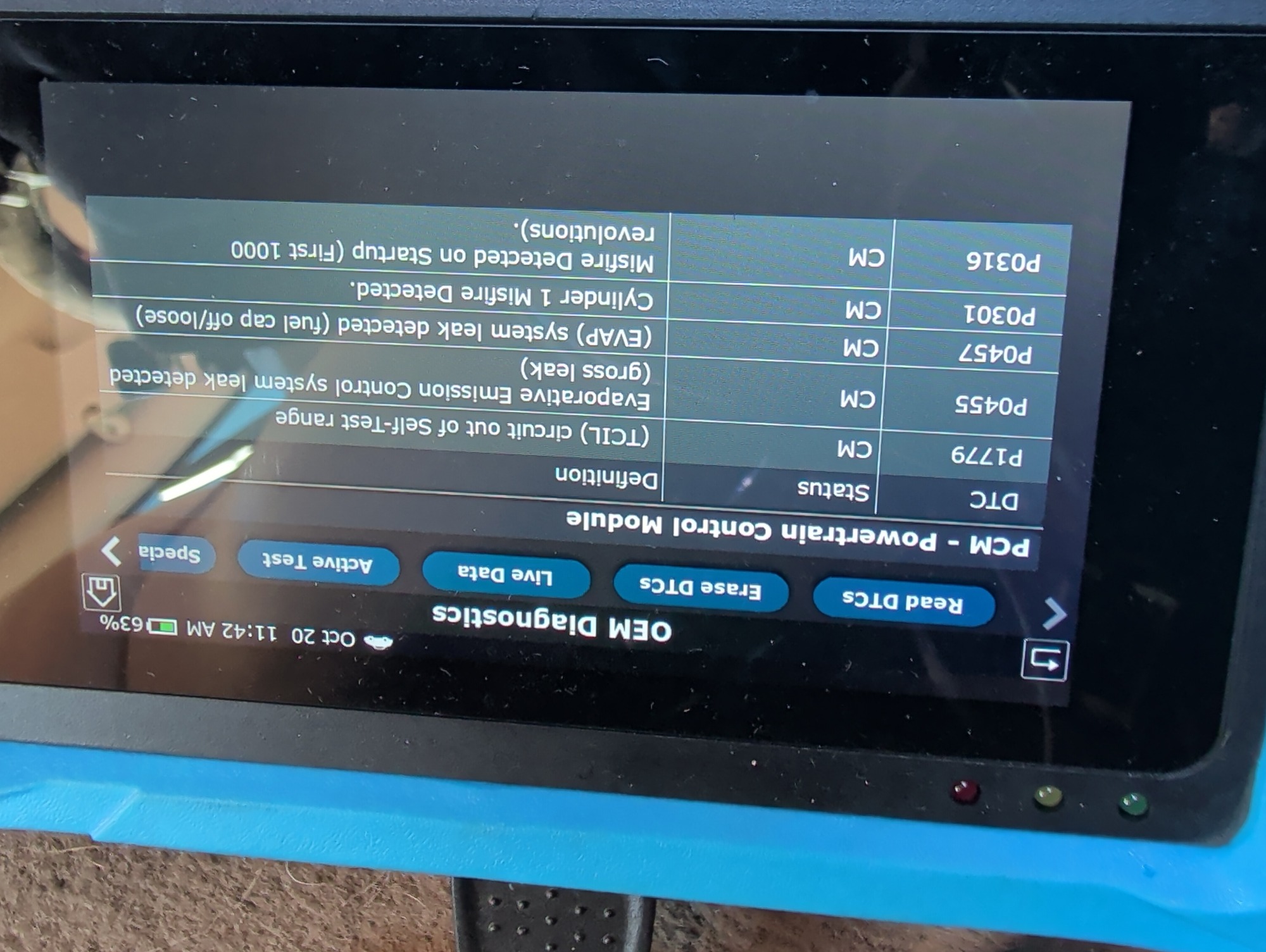 2003 ford taurus se with 156421 miles for sale near Elk River, Minnesota 106777_45_obd2_codes.jpg
