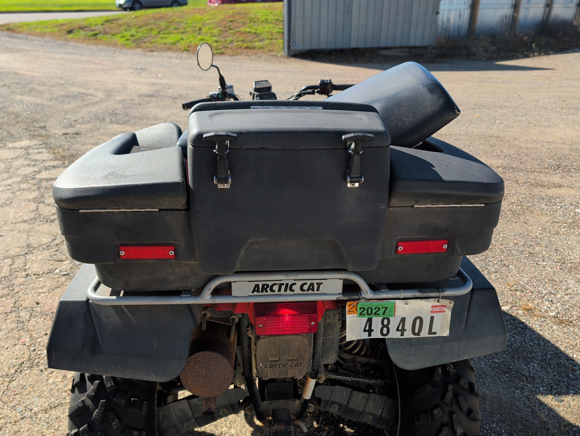 2004 arctic-cat 400-4x4 with 1294 miles for sale near Elk River, Minnesota 106781_24_drv_rear_seat.jpg