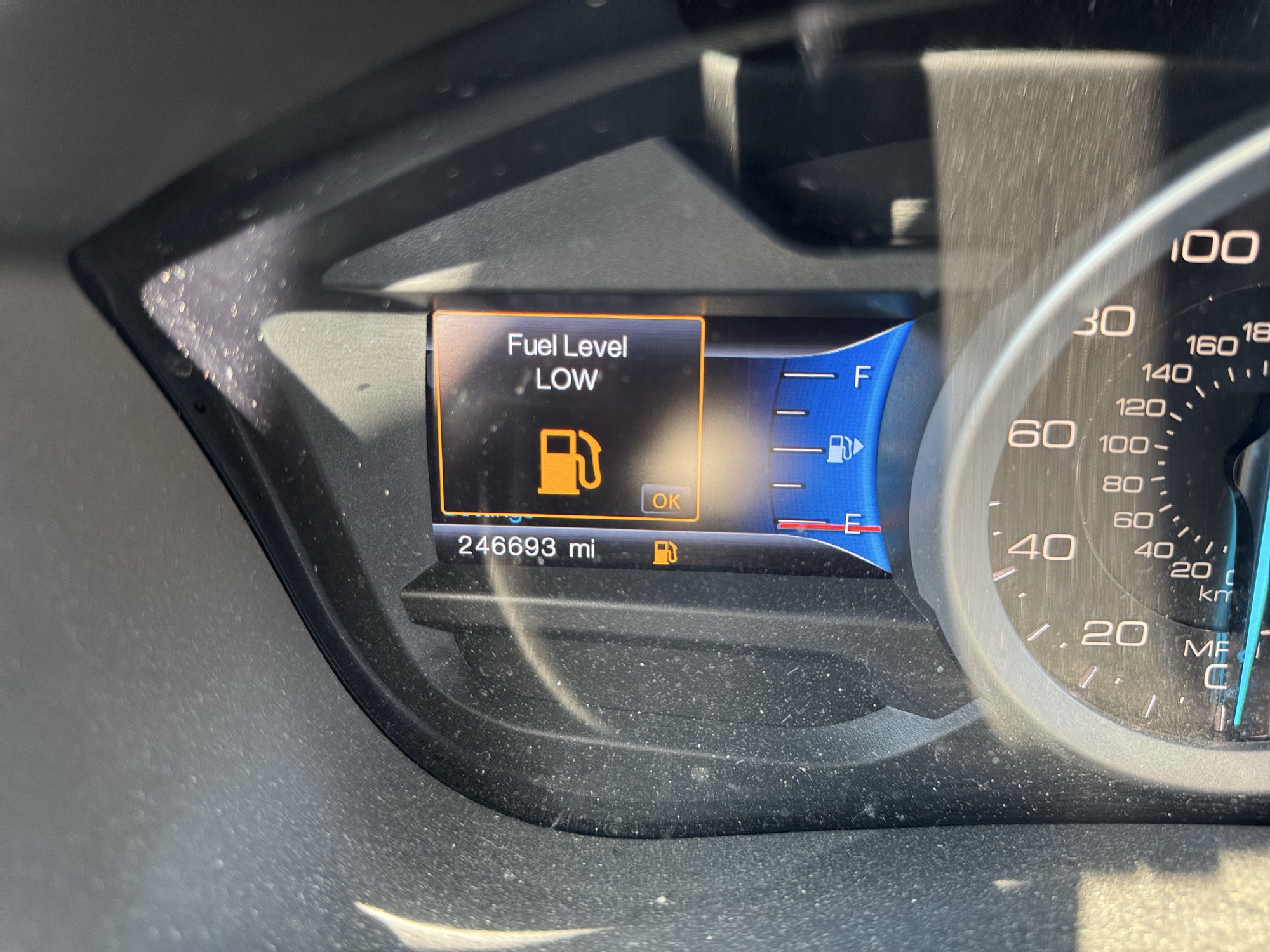 2015 ford explorer xlt-4wd with 246693 miles for sale near Elk River, Minnesota 106782_44_mileage_closeup.jpg