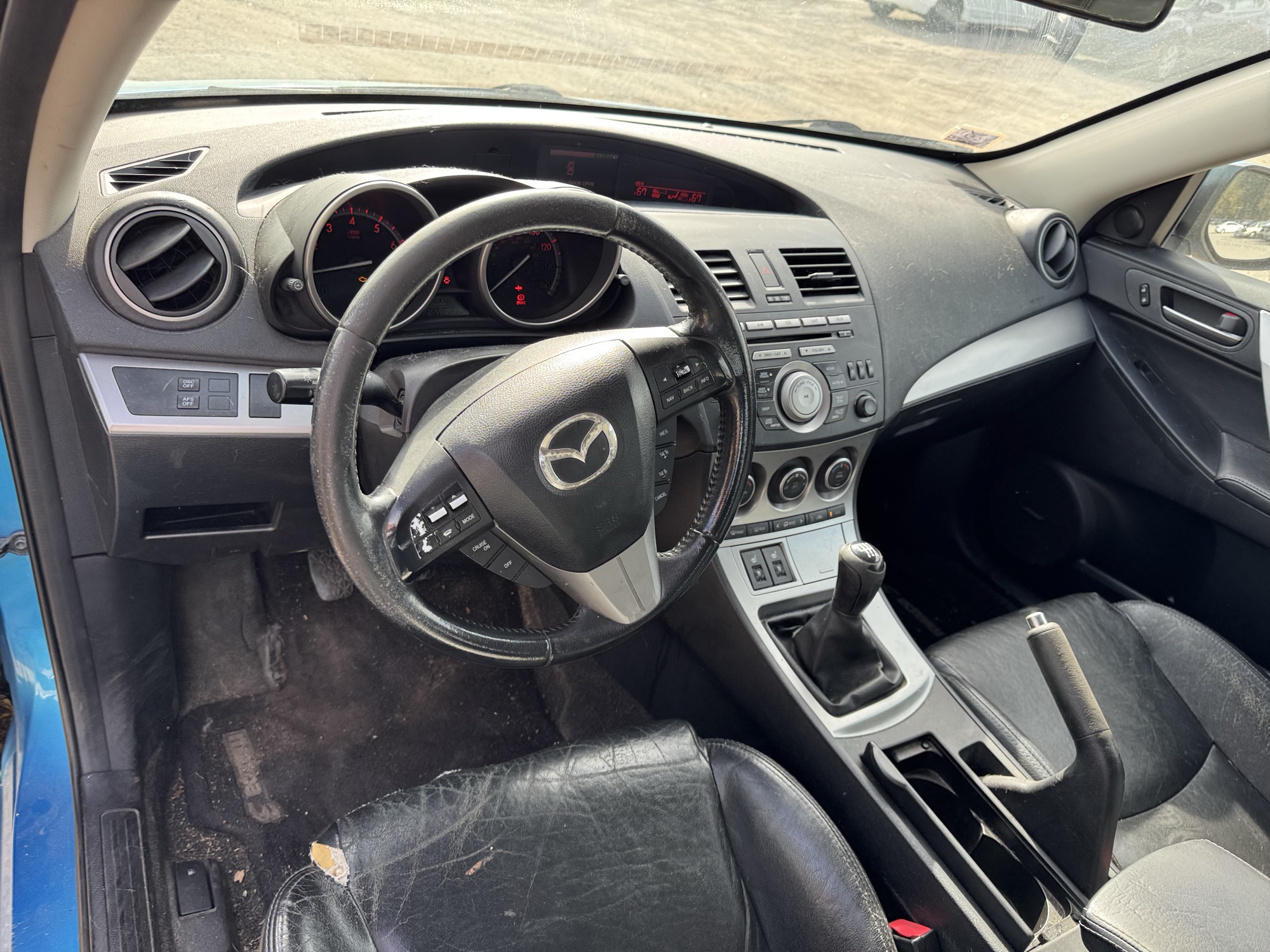 2010 mazda mazda3 s-grand-touring-5-door with 223659 miles for sale near Elk River, Minnesota 106785_33_dash_from_driver.jpg