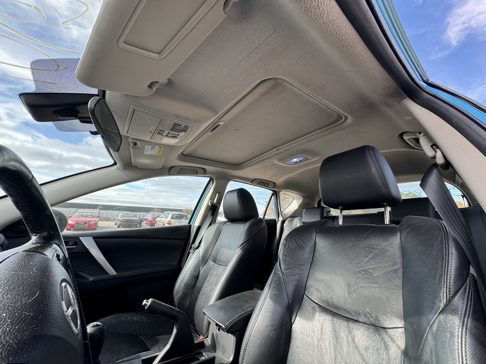 2010 mazda mazda3 s-grand-touring-5-door with 223659 miles for sale near Elk River, Minnesota 106785_35_headliner_sunroof.jpg