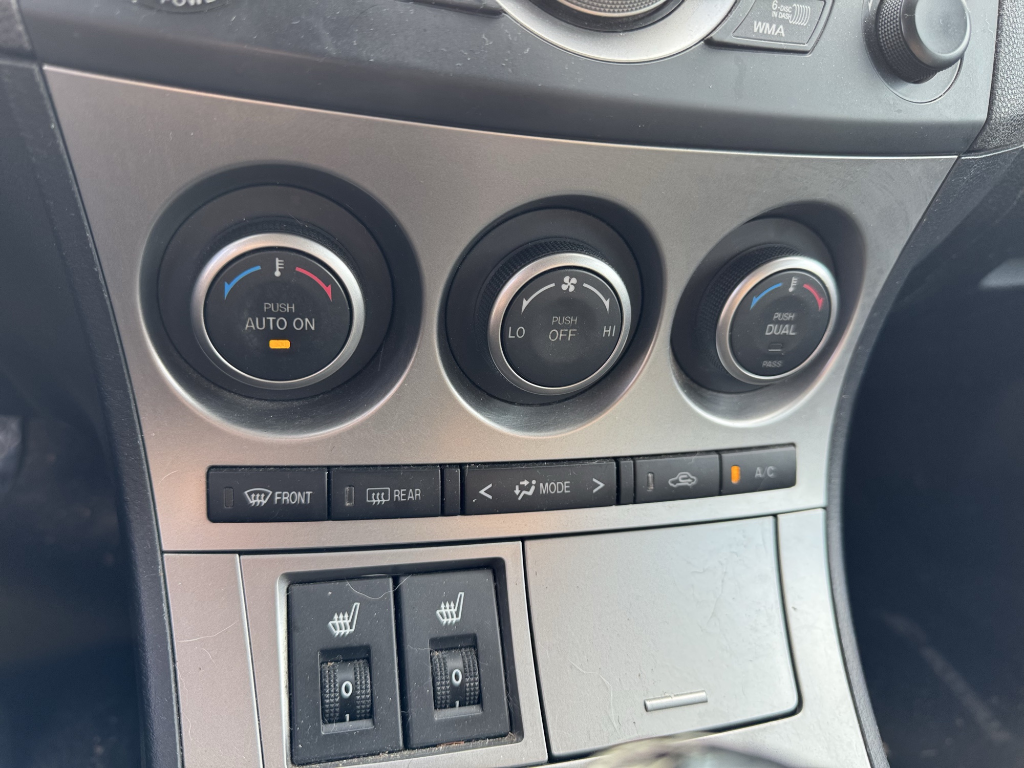 2010 mazda mazda3 s-grand-touring-5-door with 223659 miles for sale near Elk River, Minnesota 106785_40_climate_control.jpg