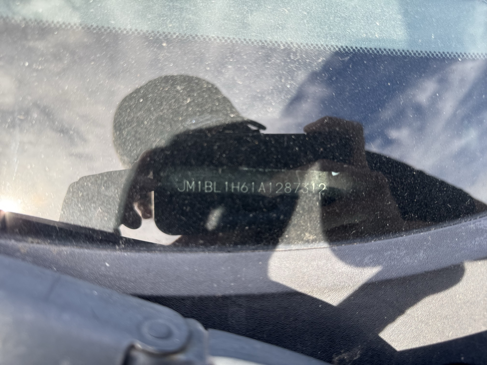 2010 mazda mazda3 s-grand-touring-5-door with 223659 miles for sale near Elk River, Minnesota 106785_48_windshield_vin_plate.jpg