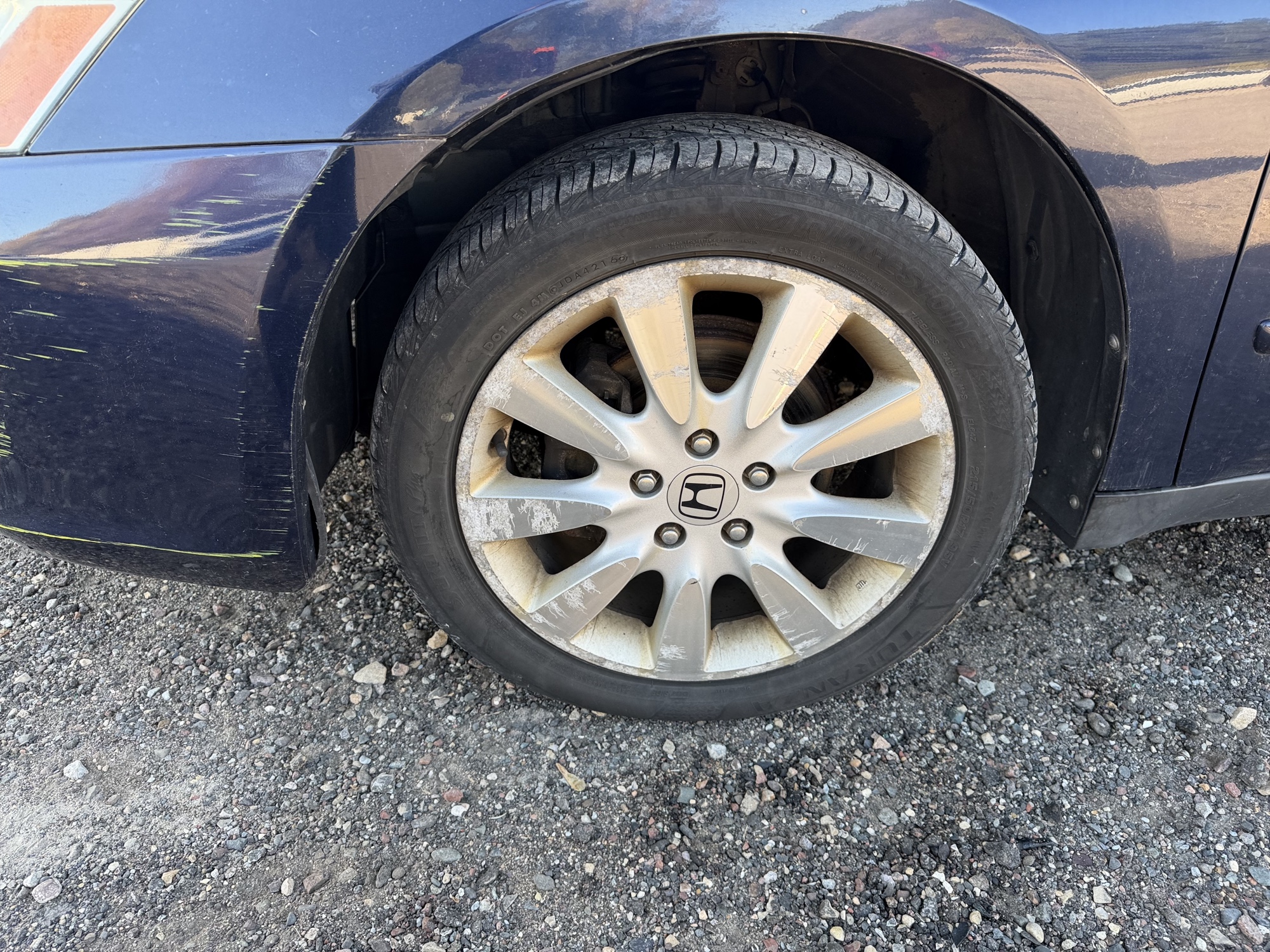 2007 honda accord se with 174662 miles for sale near Elk River, Minnesota 106786_12_drv_front_wheel.jpg