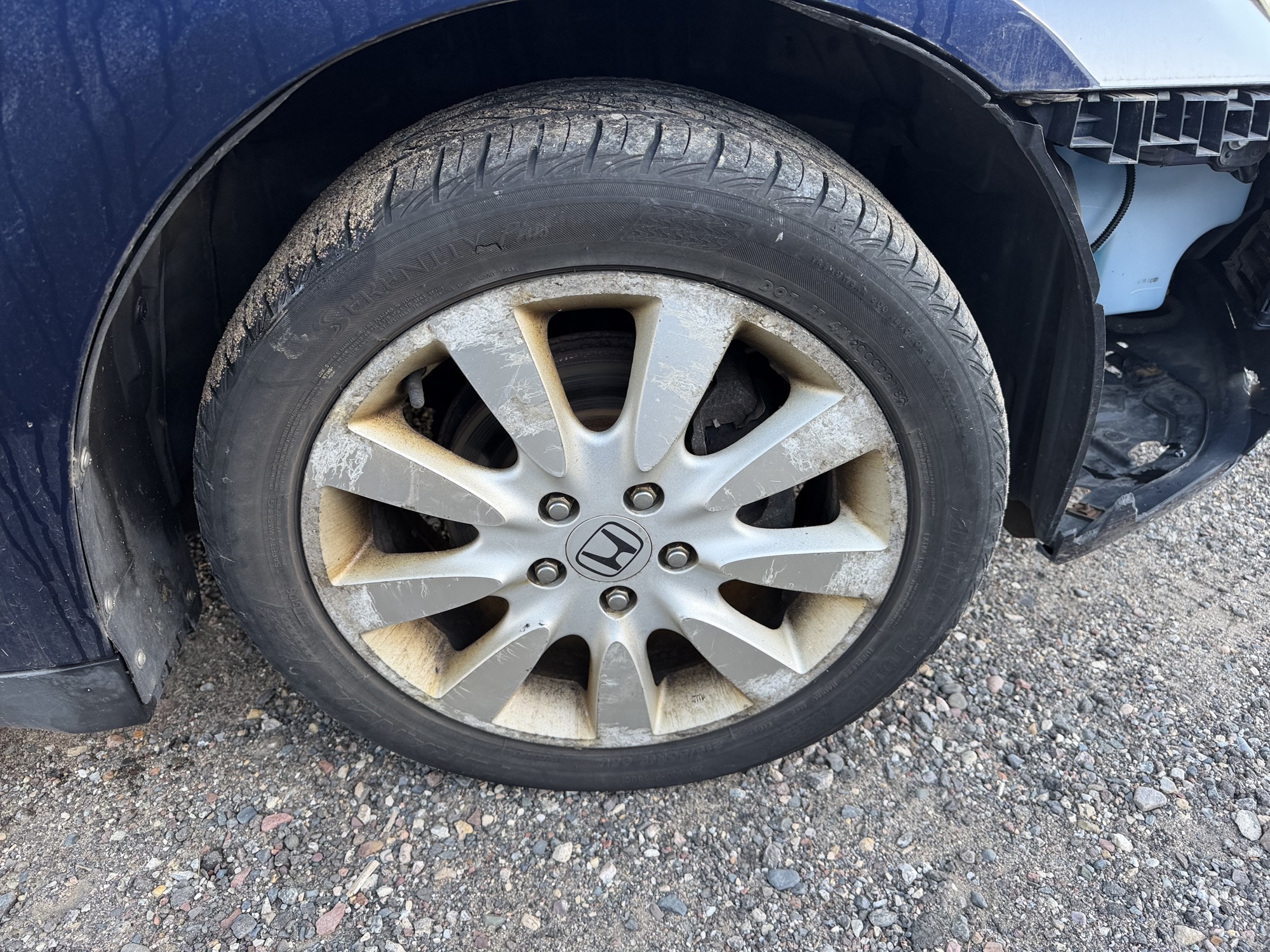 2007 honda accord se with 174662 miles for sale near Elk River, Minnesota 106786_15_front_pass_wheel.jpg
