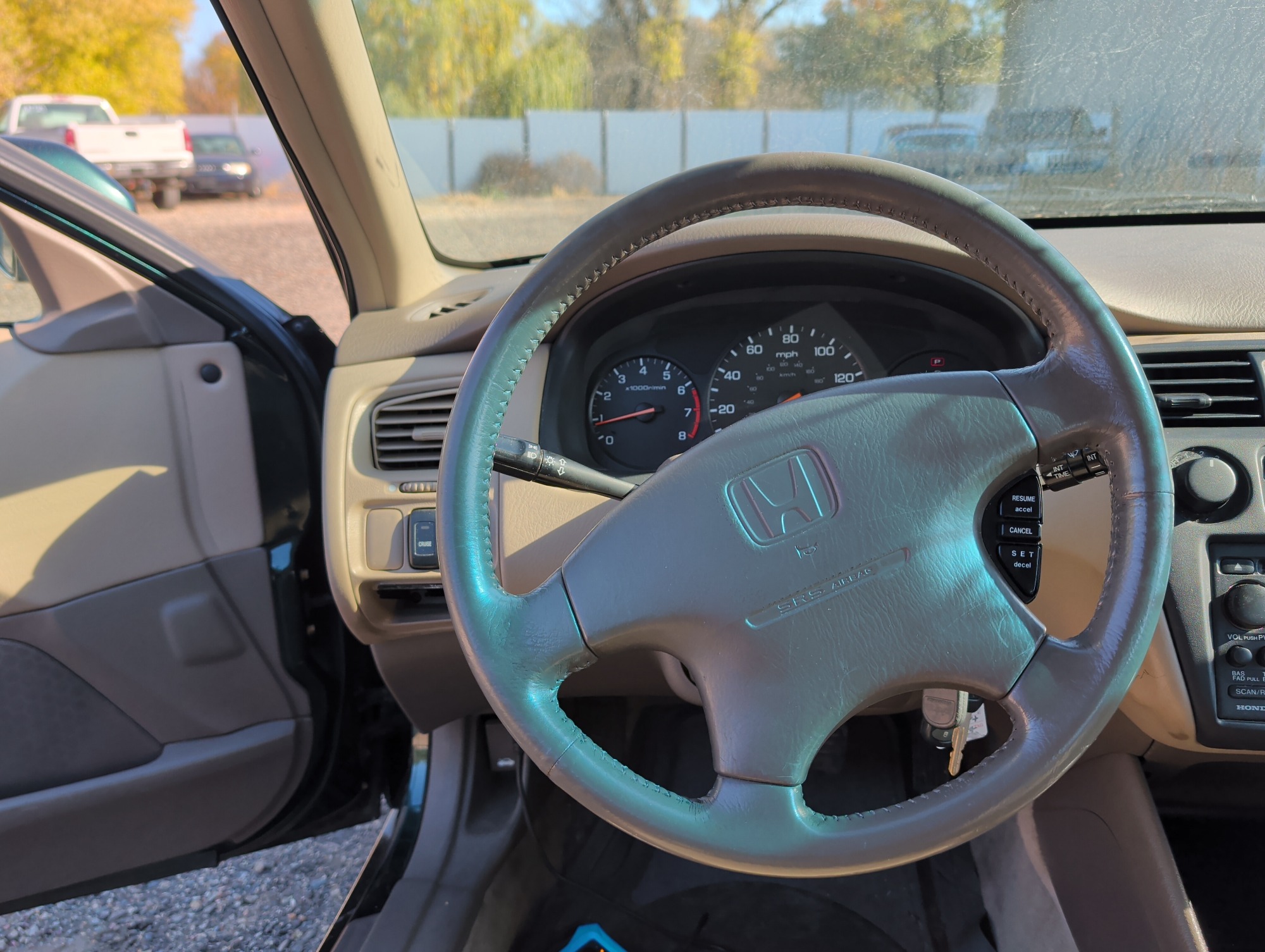 2000 honda accord ex-sedan with 135556 miles for sale near Elk River, Minnesota 106787_33_dash_from_driver.jpg