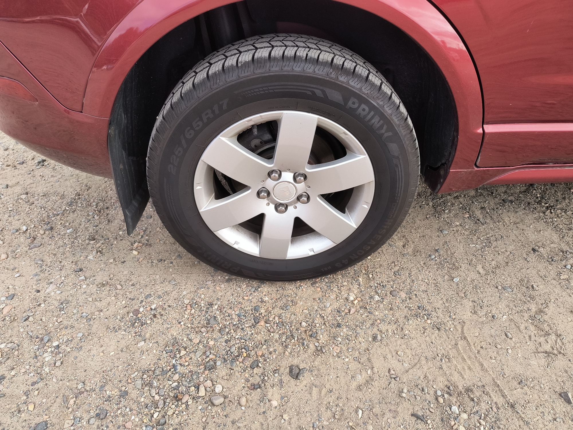 2008 saturn vue fwd-v6-xr with 84317 miles for sale near Elk River, Minnesota 106788_14_rear_pass_wheel.jpg