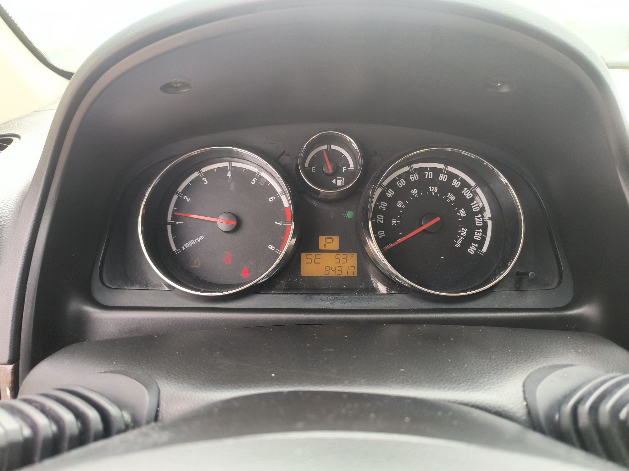 2008 saturn vue fwd-v6-xr with 84317 miles for sale near Elk River, Minnesota 106788_43_gauge_cluster.jpg