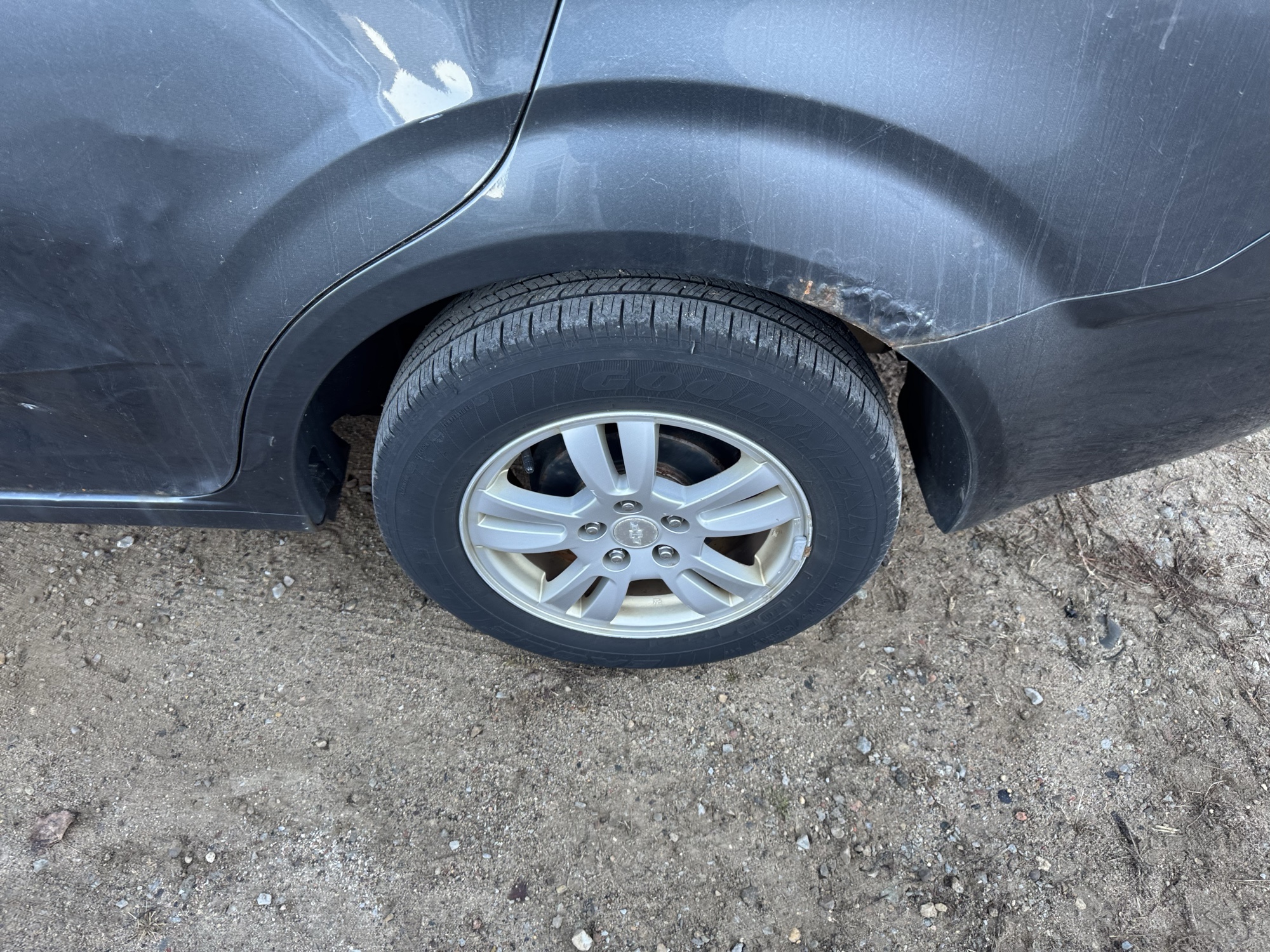 2012 chevrolet sonic 2lt-sedan with 151229 miles for sale near Elk River, Minnesota 106789_13_rear_drv_wheel.jpg