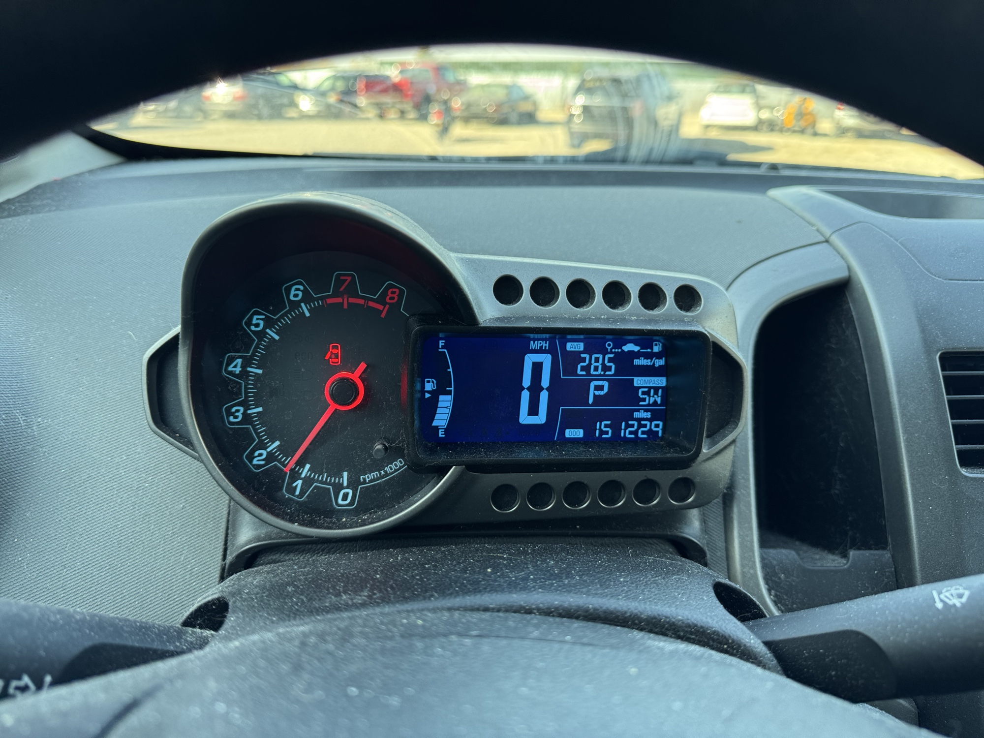 2012 chevrolet sonic 2lt-sedan with 151229 miles for sale near Elk River, Minnesota 106789_43_gauge_cluster.jpg