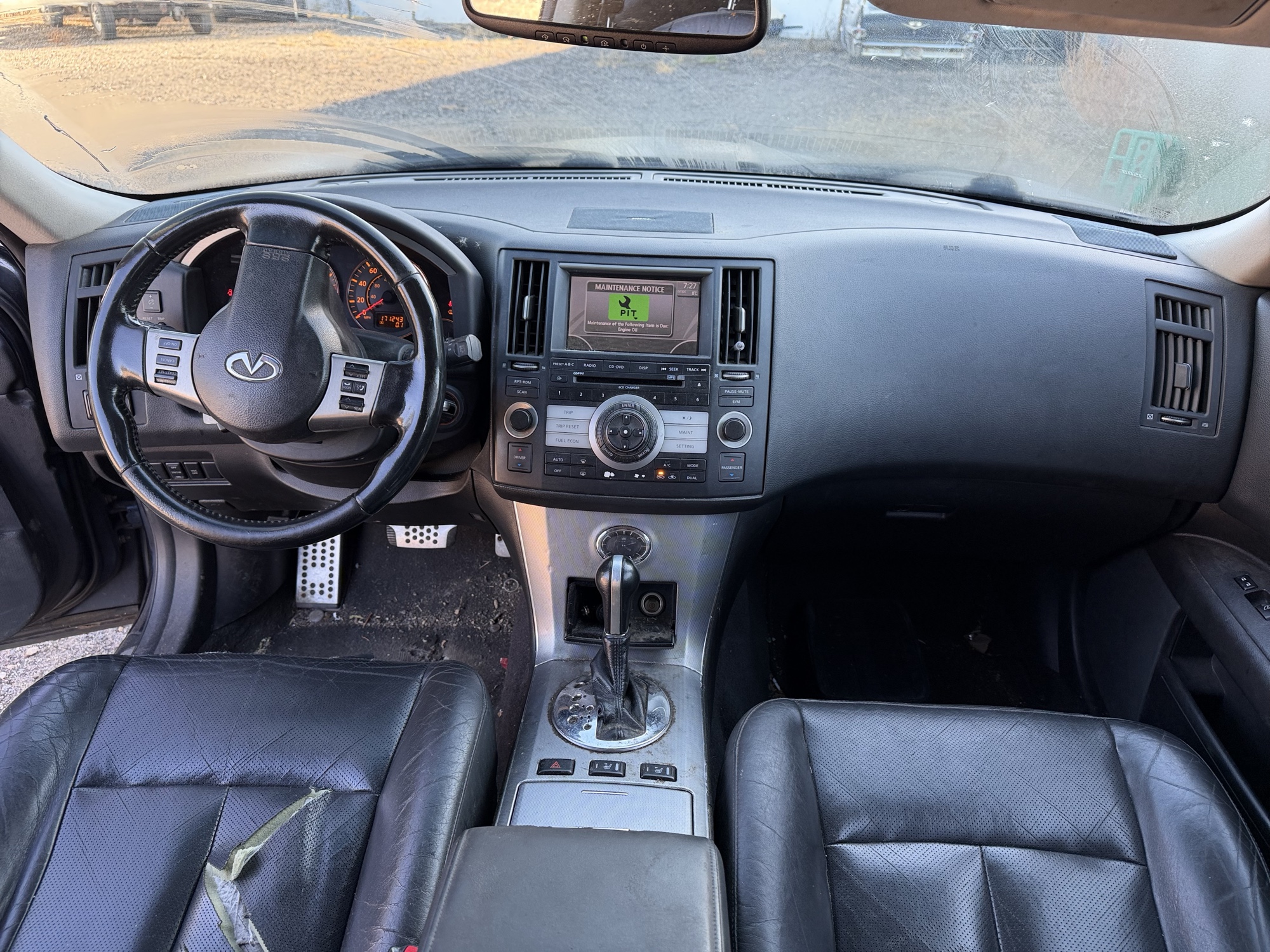 2007 infiniti fx fx35-awd with 171243 miles for sale near Elk River, Minnesota 106790_34_whole_dash.jpg
