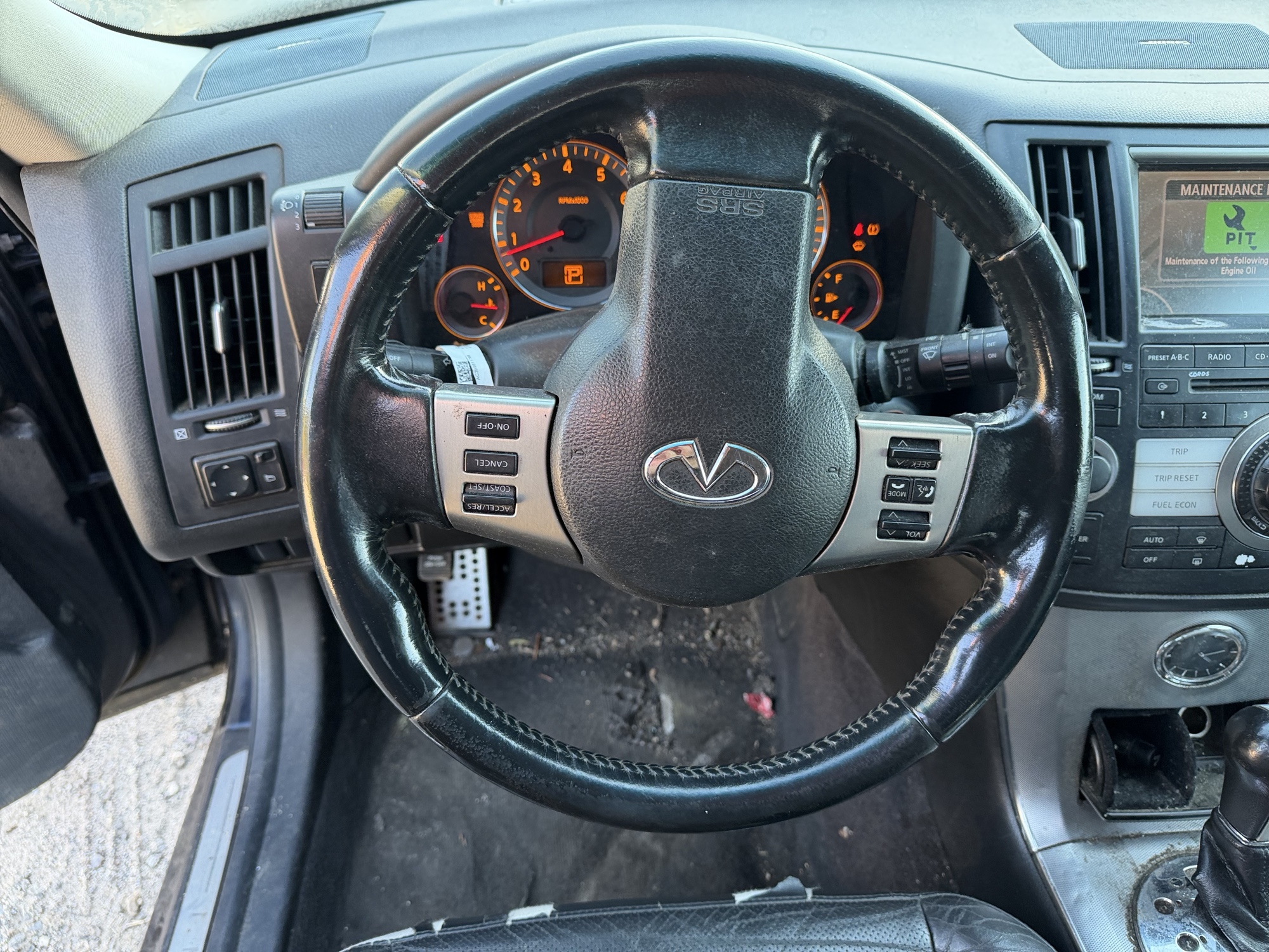 2007 infiniti fx fx35-awd with 171243 miles for sale near Elk River, Minnesota 106790_36_steering_wheel.jpg
