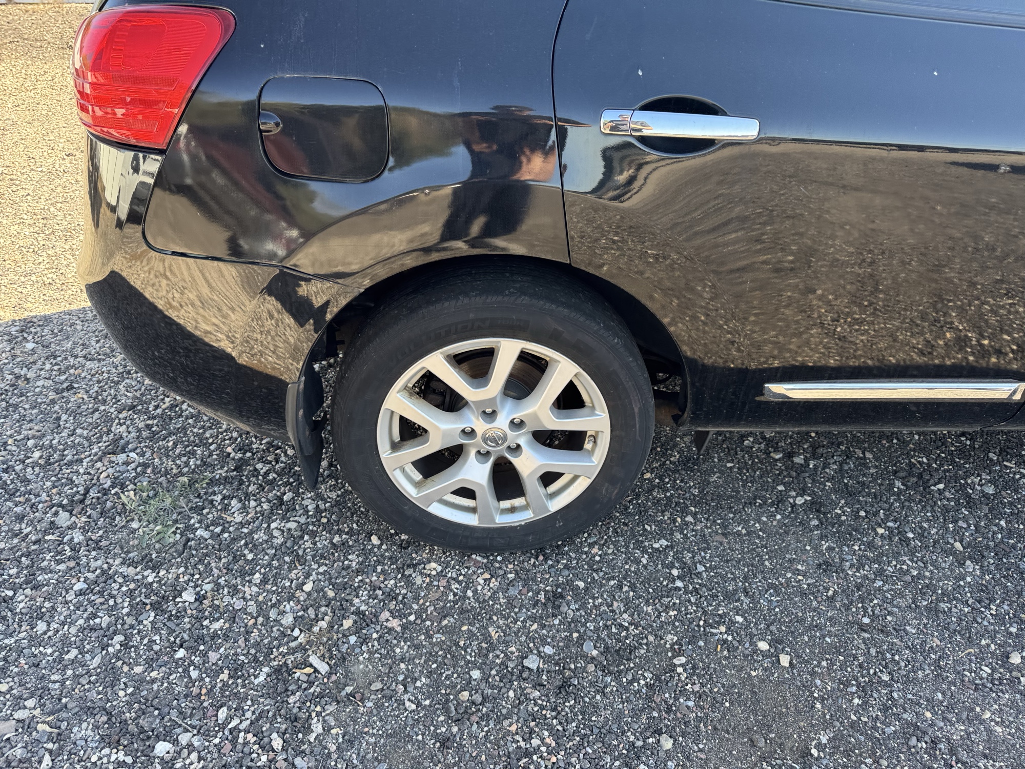 2012 nissan rogue s-awd with 111484 miles for sale near Elk River, Minnesota 106791_14_rear_pass_wheel.jpg