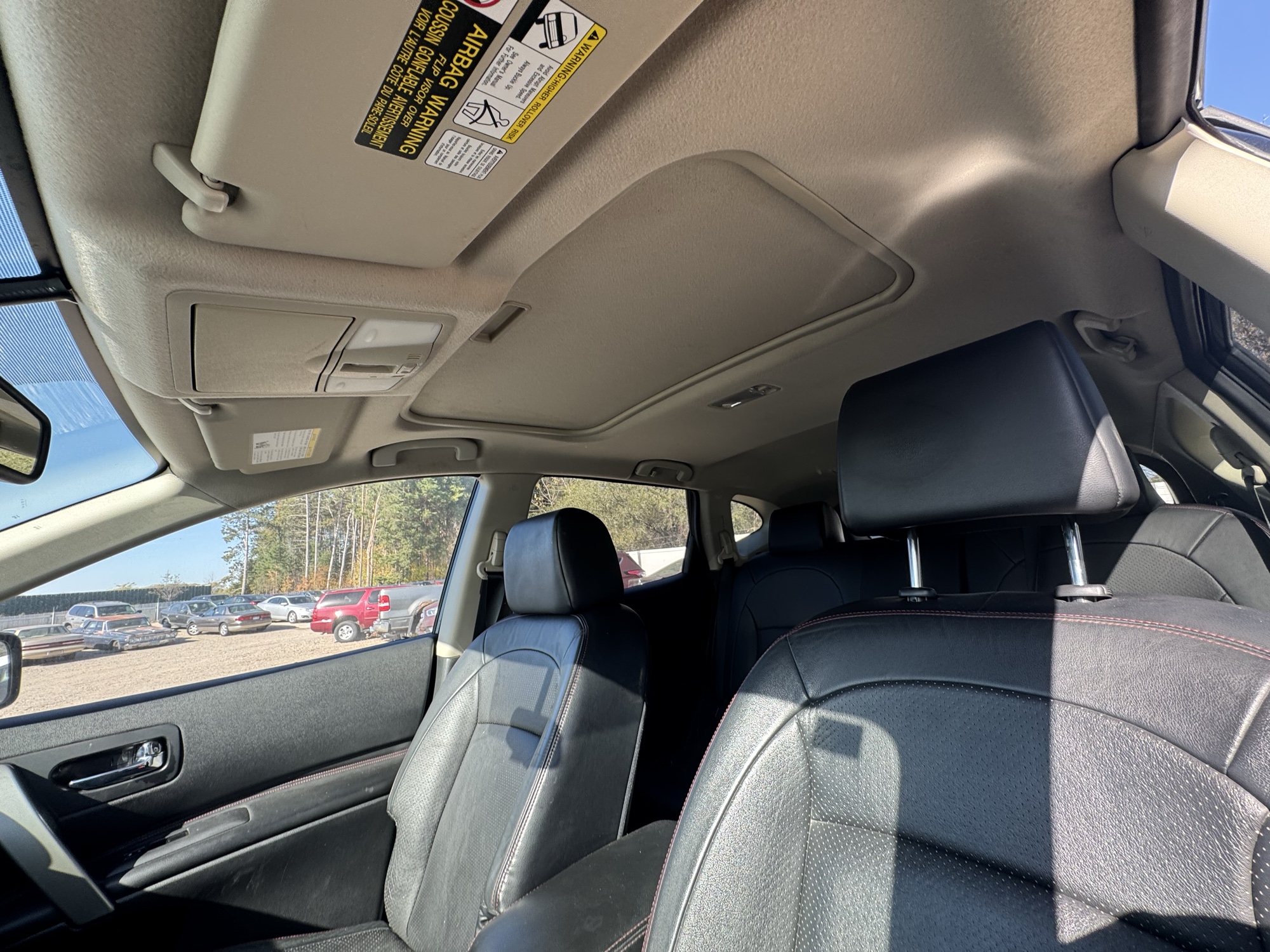 2012 nissan rogue s-awd with 111484 miles for sale near Elk River, Minnesota 106791_35_headliner_sunroof.jpg