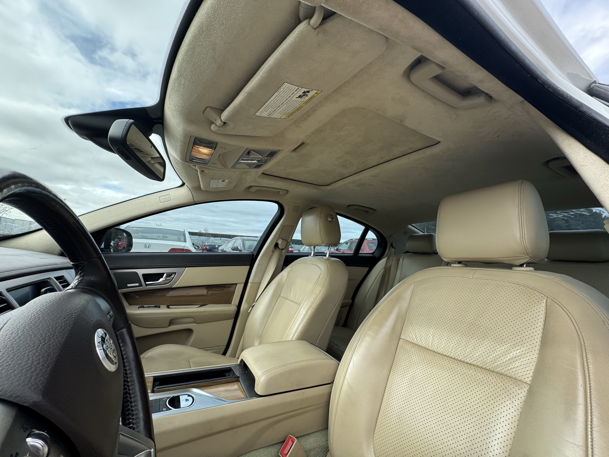 2011 jaguar xf-series xf-supercharged with 150511 miles for sale near Elk River, Minnesota 106794_35_headliner_sunroof.jpg