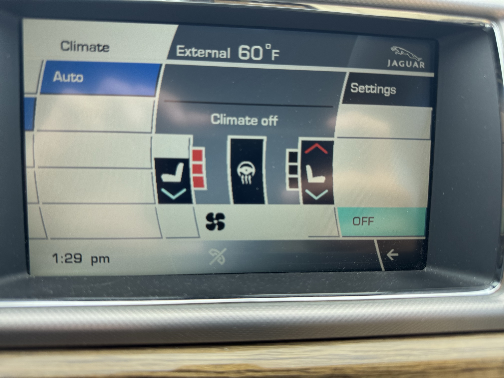 2011 jaguar xf-series xf-supercharged with 150511 miles for sale near Elk River, Minnesota 106794_42_heated_seat_switches.jpg