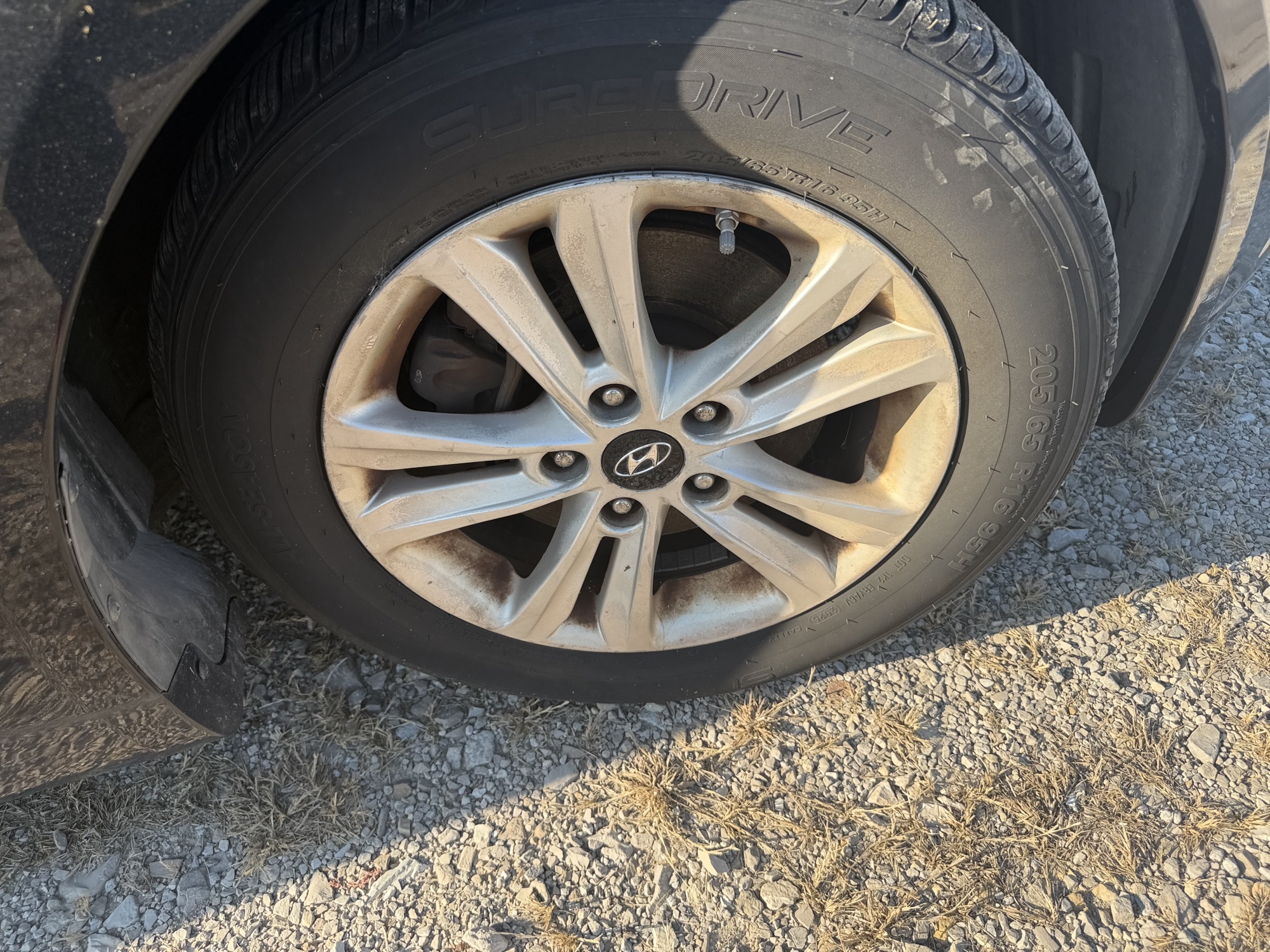 2012 hyundai sonata gls-manual with 248219 miles for sale near St. Louis, Missouri 106795_15_front_pass_wheel.jpg