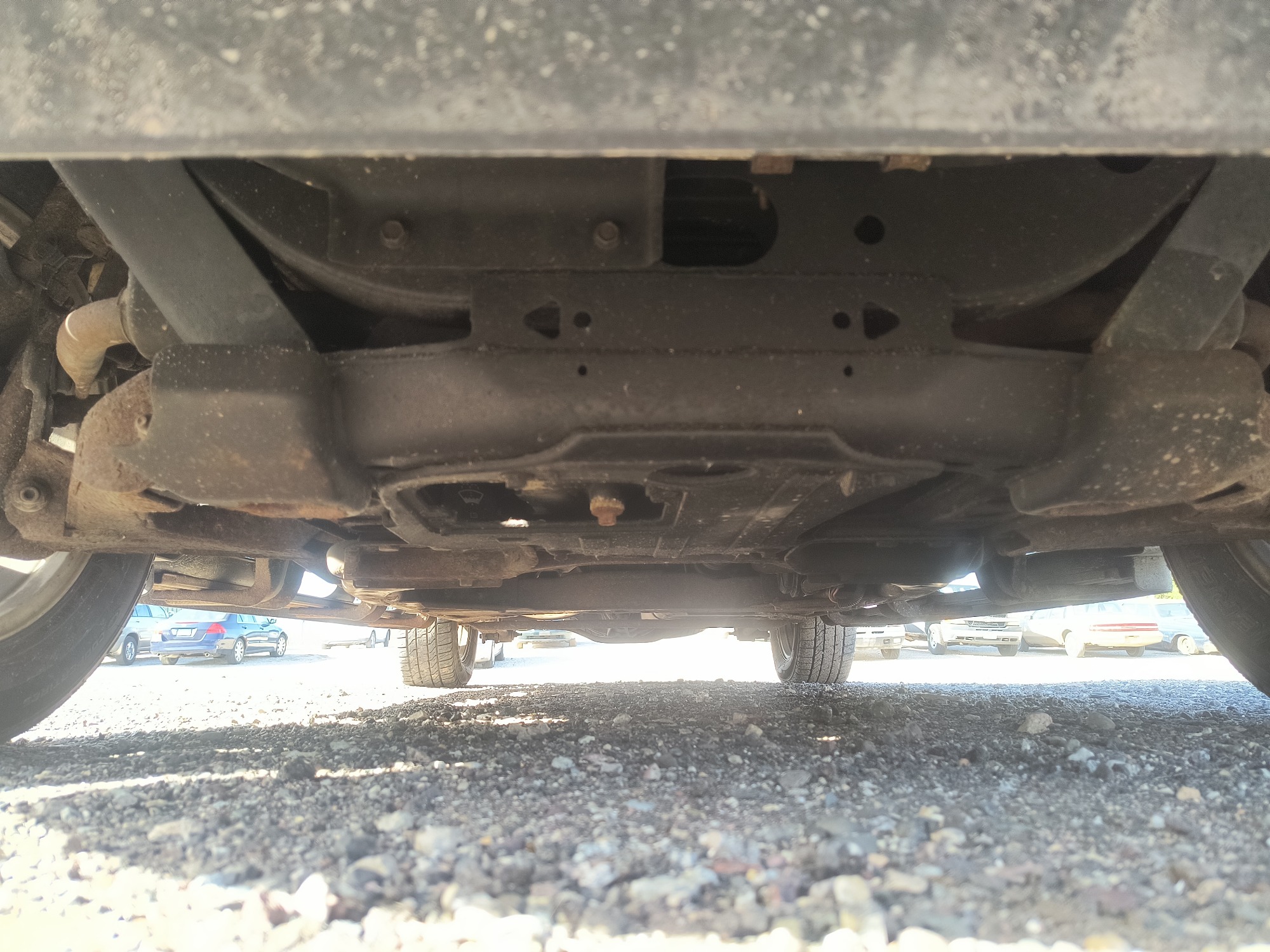 2006 gmc envoy sle-4wd with 210208 miles for sale near Elk River, Minnesota 106796_16_undercar_front.jpg