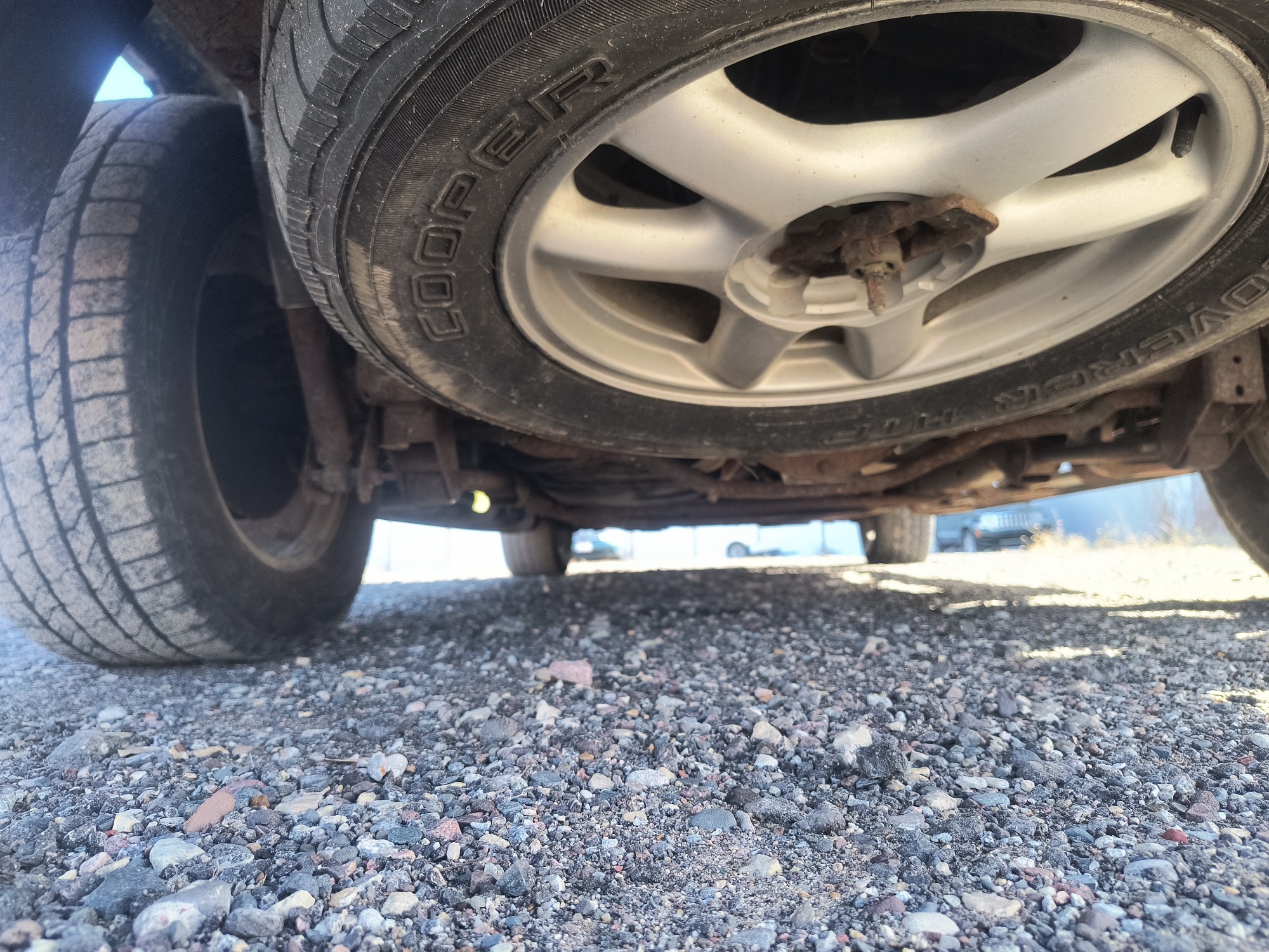 2006 gmc envoy sle-4wd with 210208 miles for sale near Elk River, Minnesota 106796_19_undercar_rear.jpg