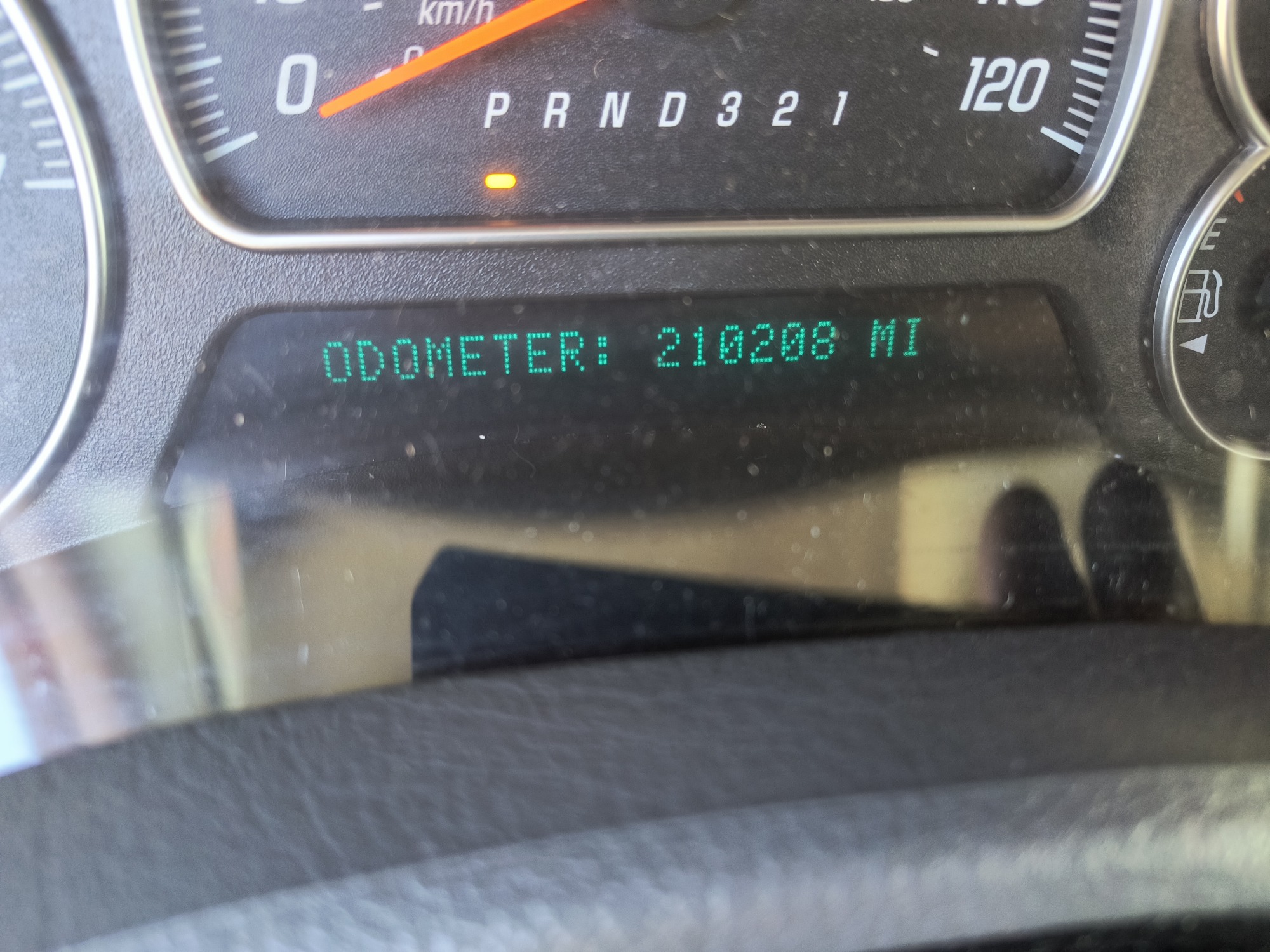 2006 gmc envoy sle-4wd with 210208 miles for sale near Elk River, Minnesota 106796_44_mileage_closeup.jpg
