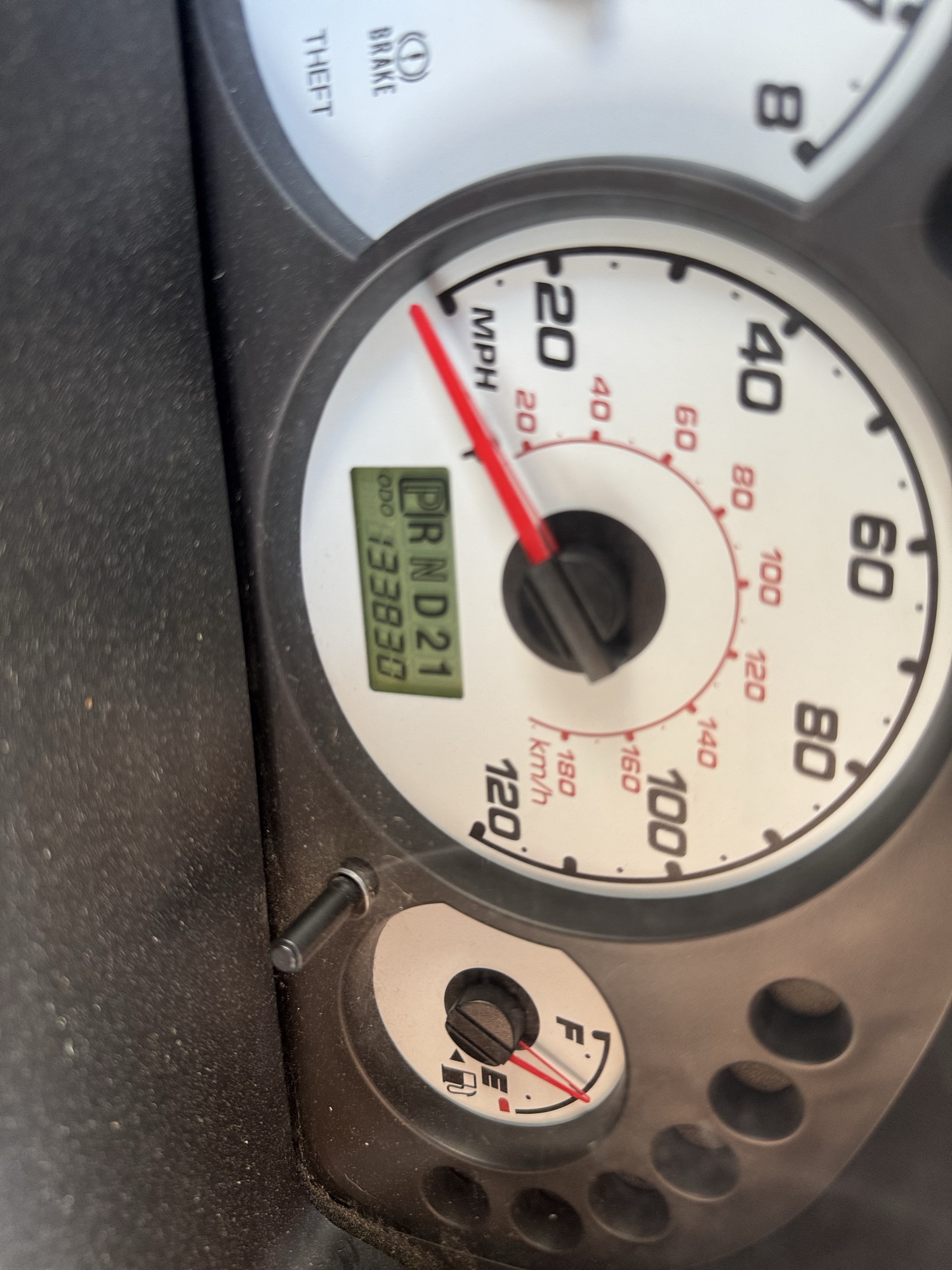 2002 ford escape xlt-choice-4wd with 133830 miles for sale near Elk River, Minnesota 106797_44_mileage_closeup.jpg