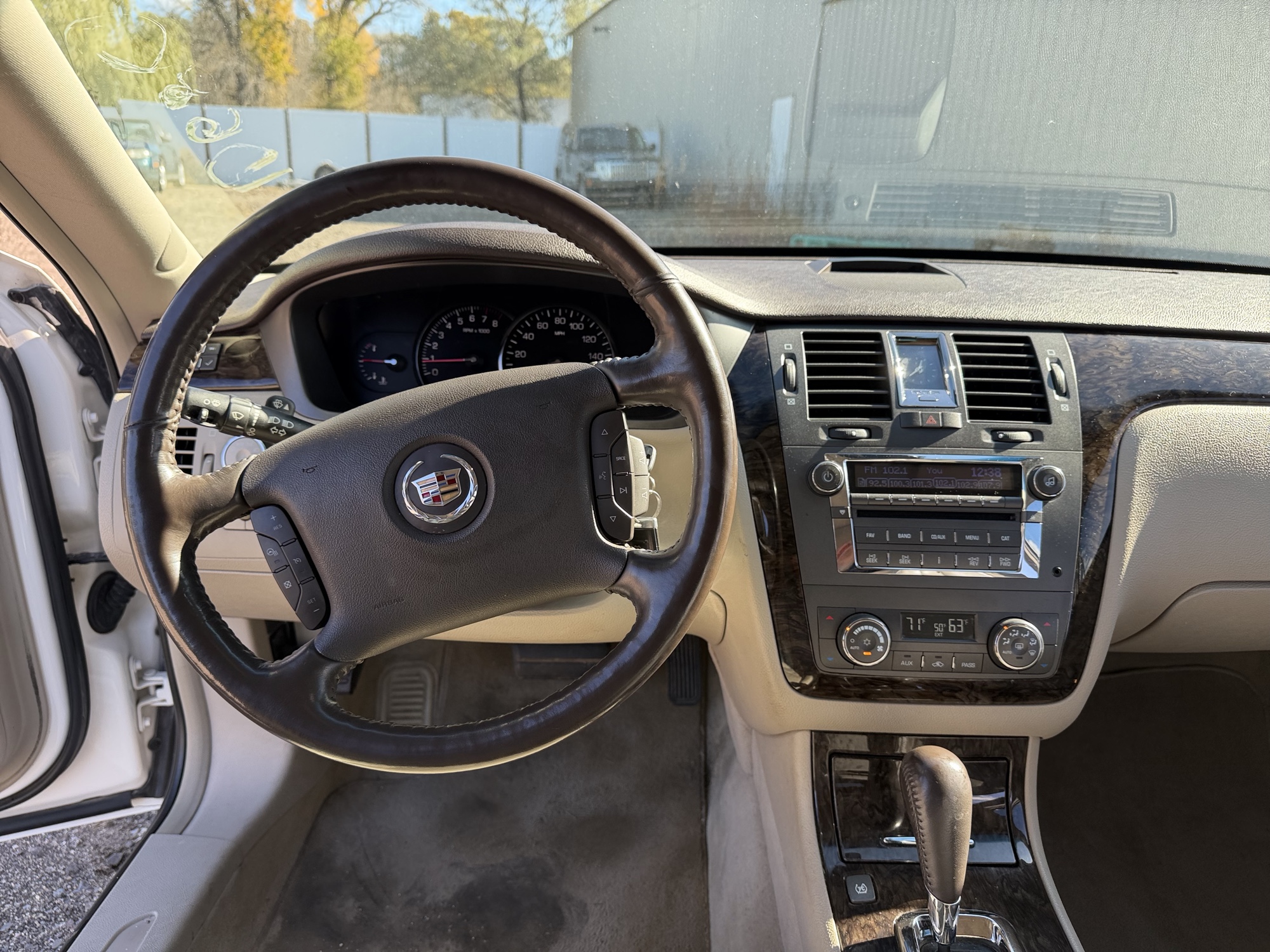 2008 cadillac dts luxury-iii with 135757 miles for sale near Elk River, Minnesota 106800_33_dash_from_driver.jpg