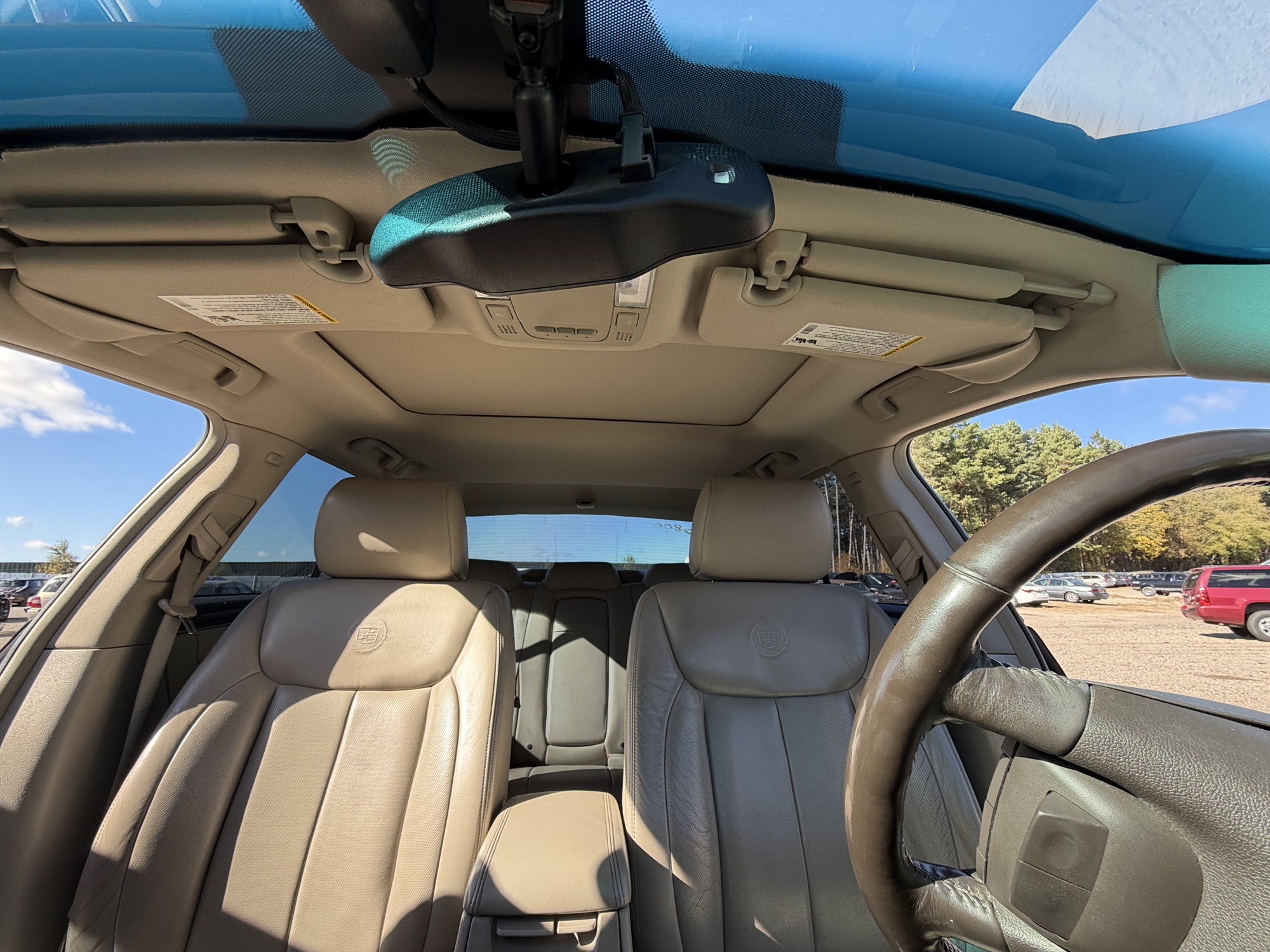 2008 cadillac dts luxury-iii with 135757 miles for sale near Elk River, Minnesota 106800_35_headliner_sunroof.jpg