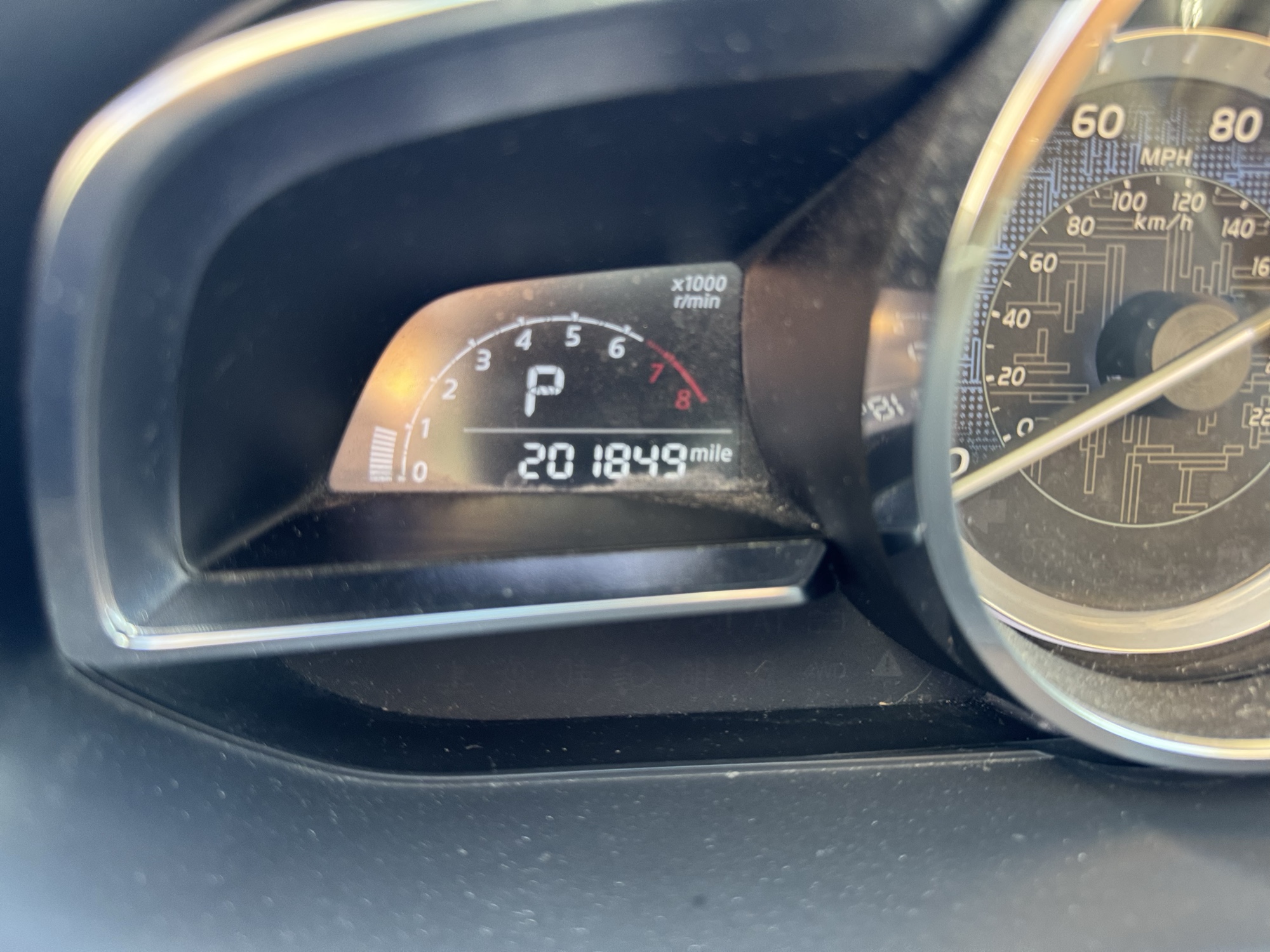 2016 scion ia 6a with 201849 miles for sale near Elk River, Minnesota 106804_44_mileage_closeup.jpg