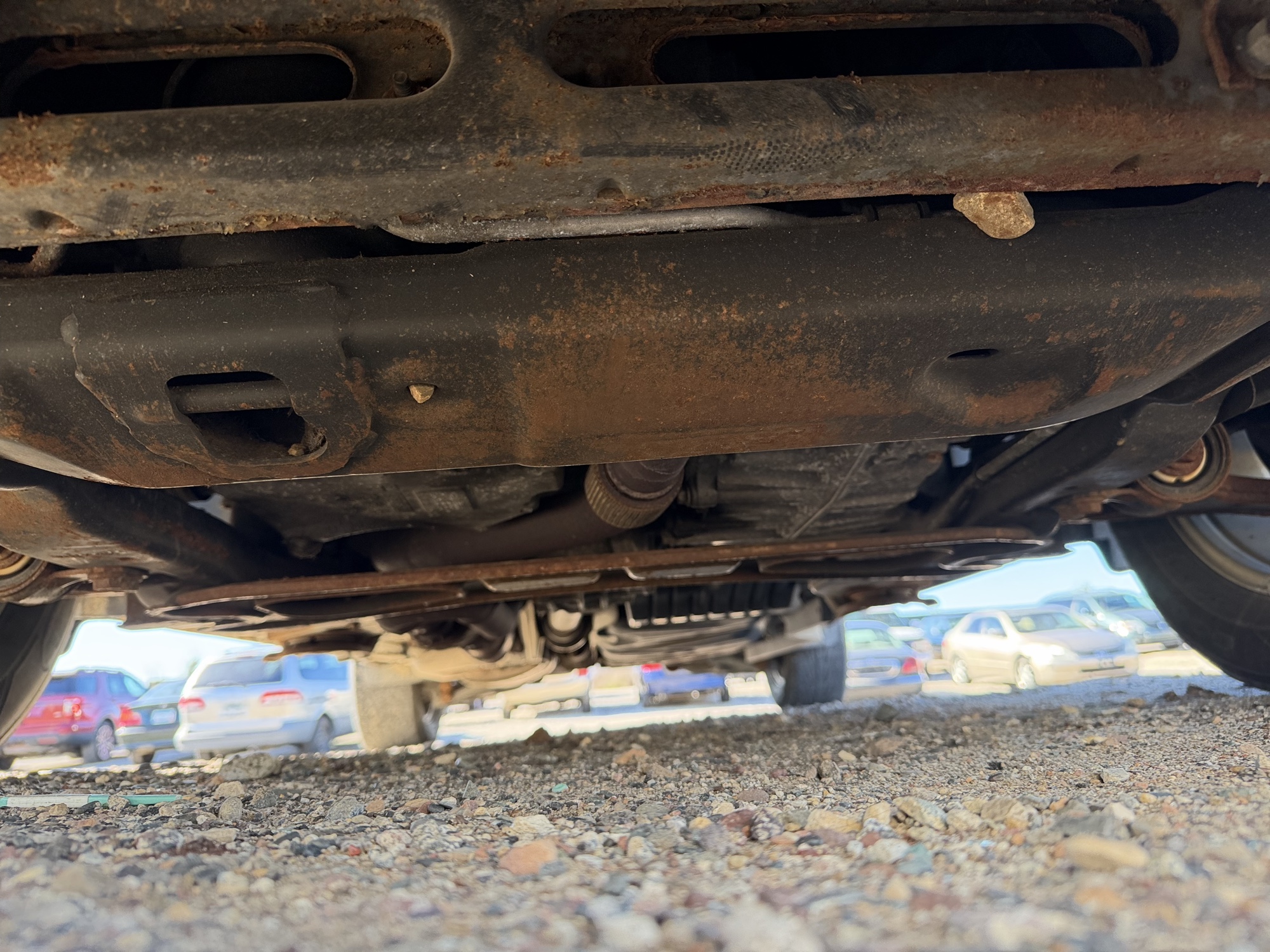 2010 chevrolet traverse lt1-awd with 164528 miles for sale near Elk River, Minnesota 106806_16_undercar_front.jpg