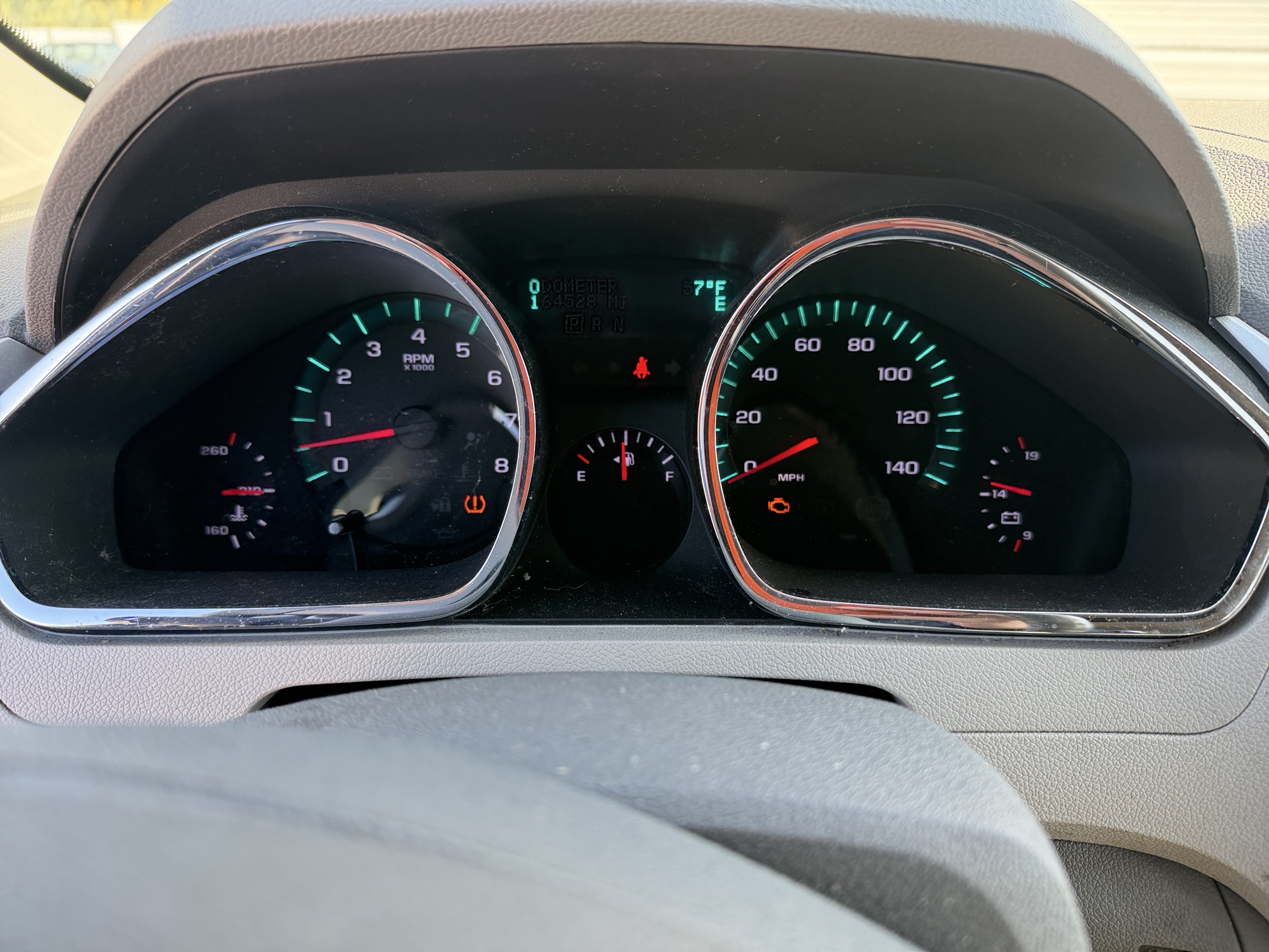 2010 chevrolet traverse lt1-awd with 164528 miles for sale near Elk River, Minnesota 106806_43_gauge_cluster.jpg