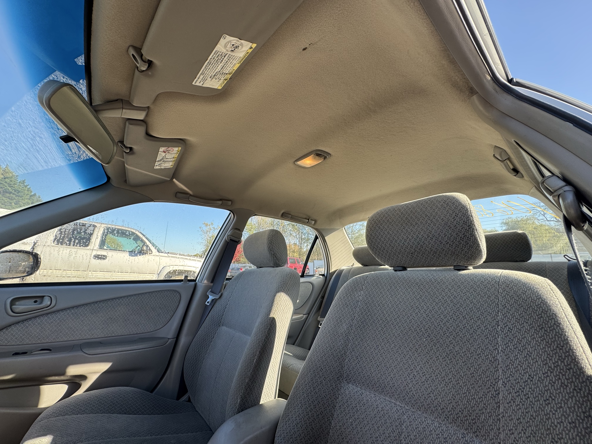 2000 toyota corolla ve with 73258 miles for sale near Elk River, Minnesota 106807_35_headliner_sunroof.jpg