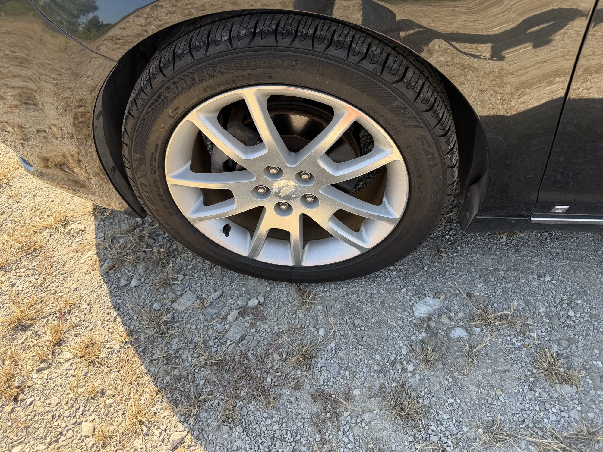 2008 chevrolet malibu ltz with 95181 miles for sale near St. Louis, Missouri 106810_12_drv_front_wheel.jpg