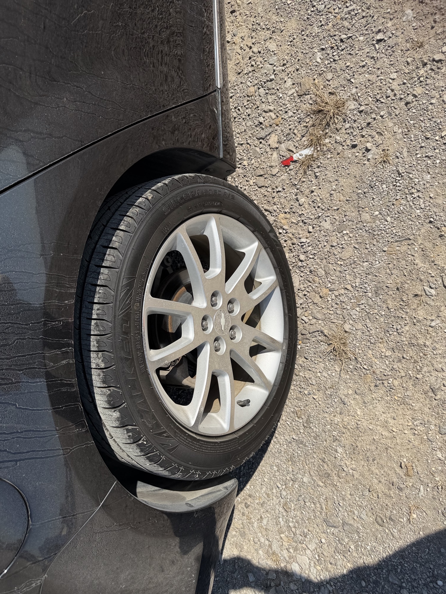2008 chevrolet malibu ltz with 95181 miles for sale near St. Louis, Missouri 106810_14_rear_pass_wheel.jpg