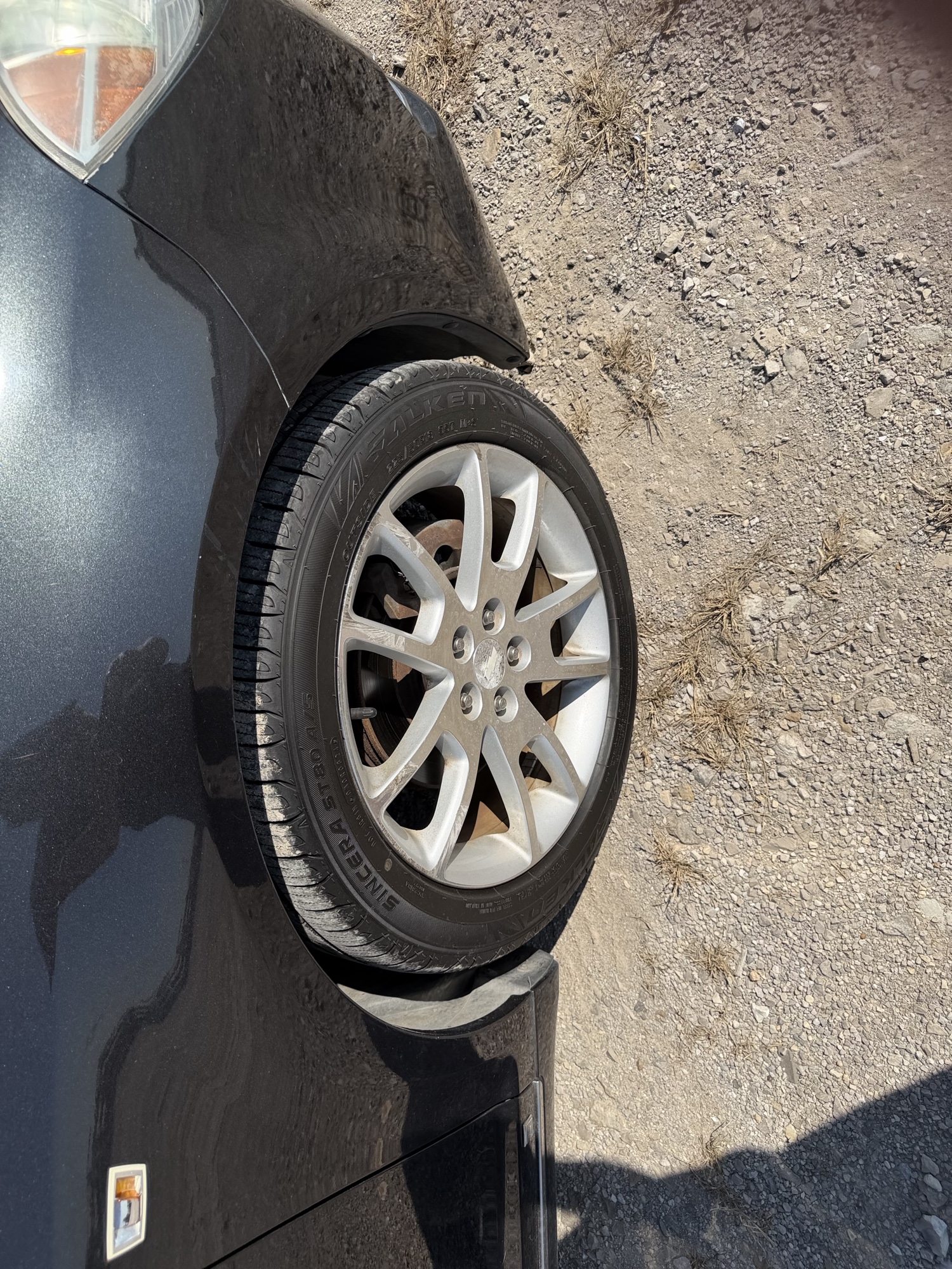2008 chevrolet malibu ltz with 95181 miles for sale near St. Louis, Missouri 106810_15_front_pass_wheel.jpg