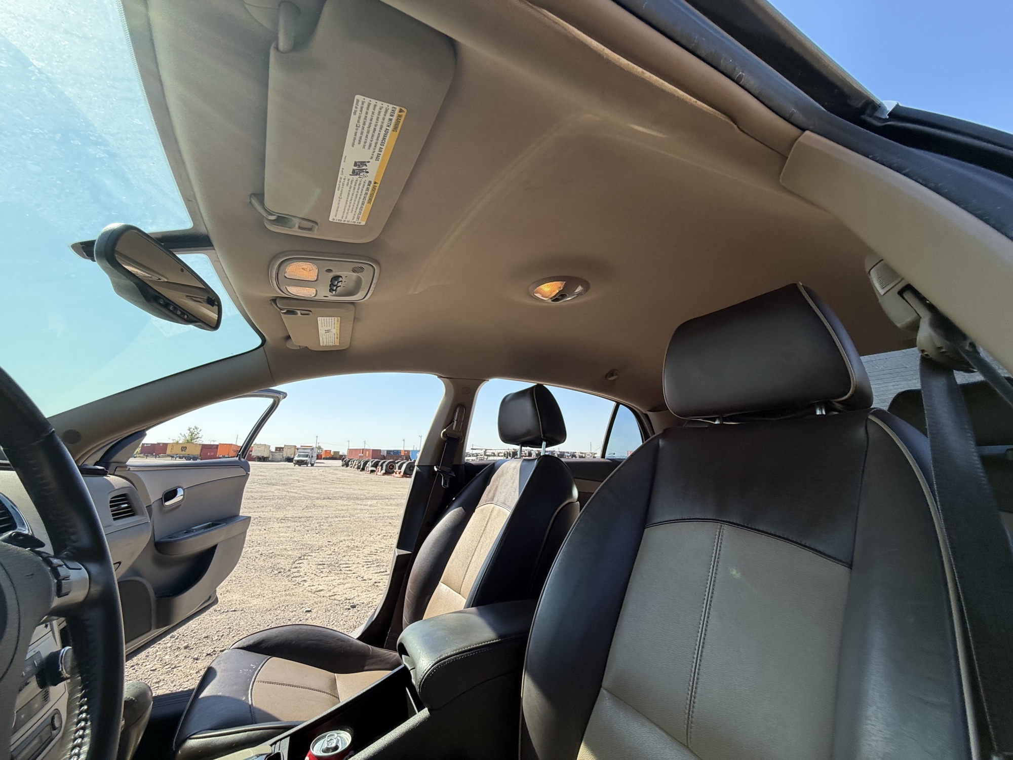 2008 chevrolet malibu ltz with 95181 miles for sale near St. Louis, Missouri 106810_35_headliner_sunroof.jpg