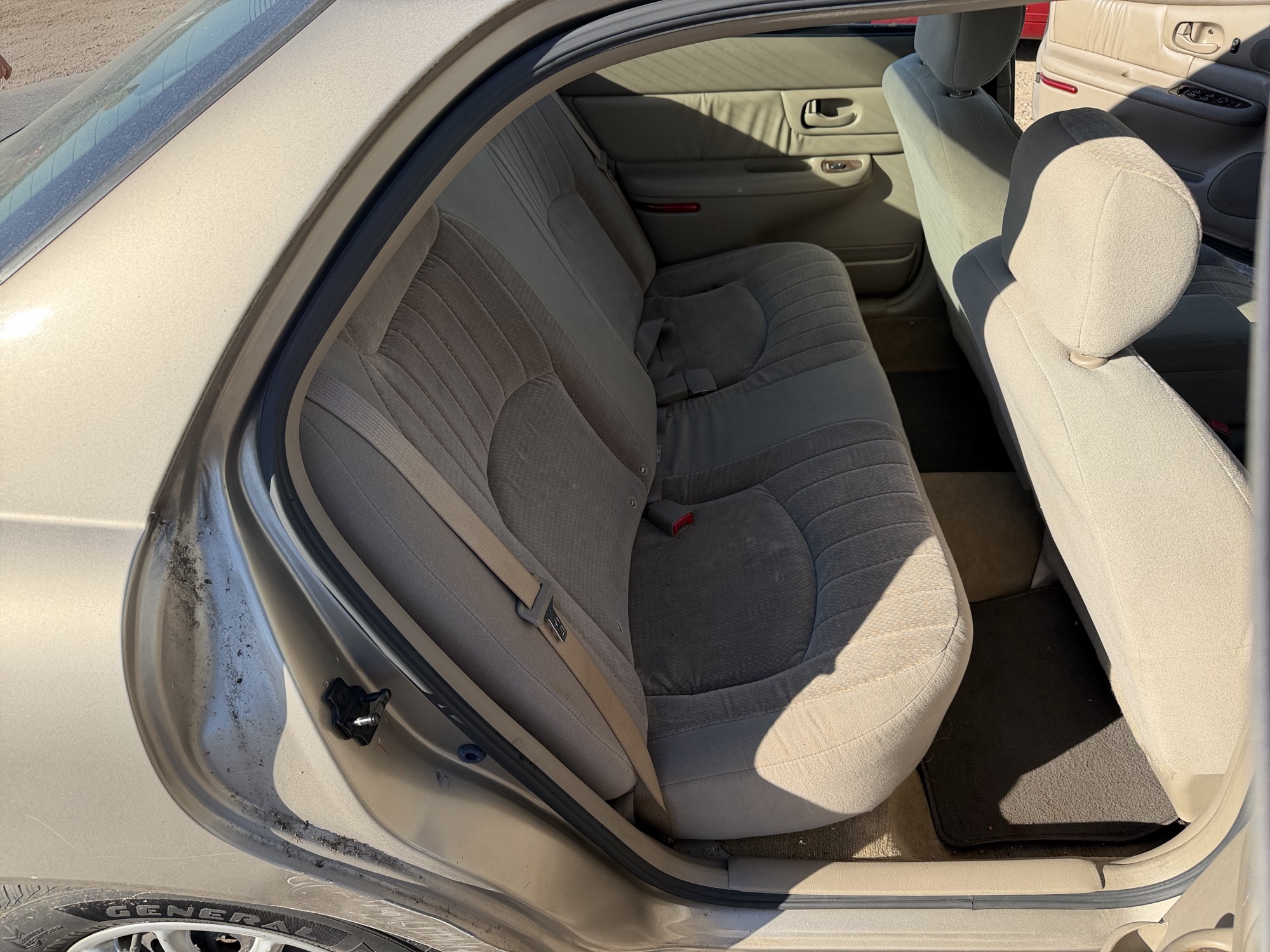 2003 buick century custom with 83665 miles for sale near Elk River, Minnesota 106811_28_pass_rear_seat.jpg