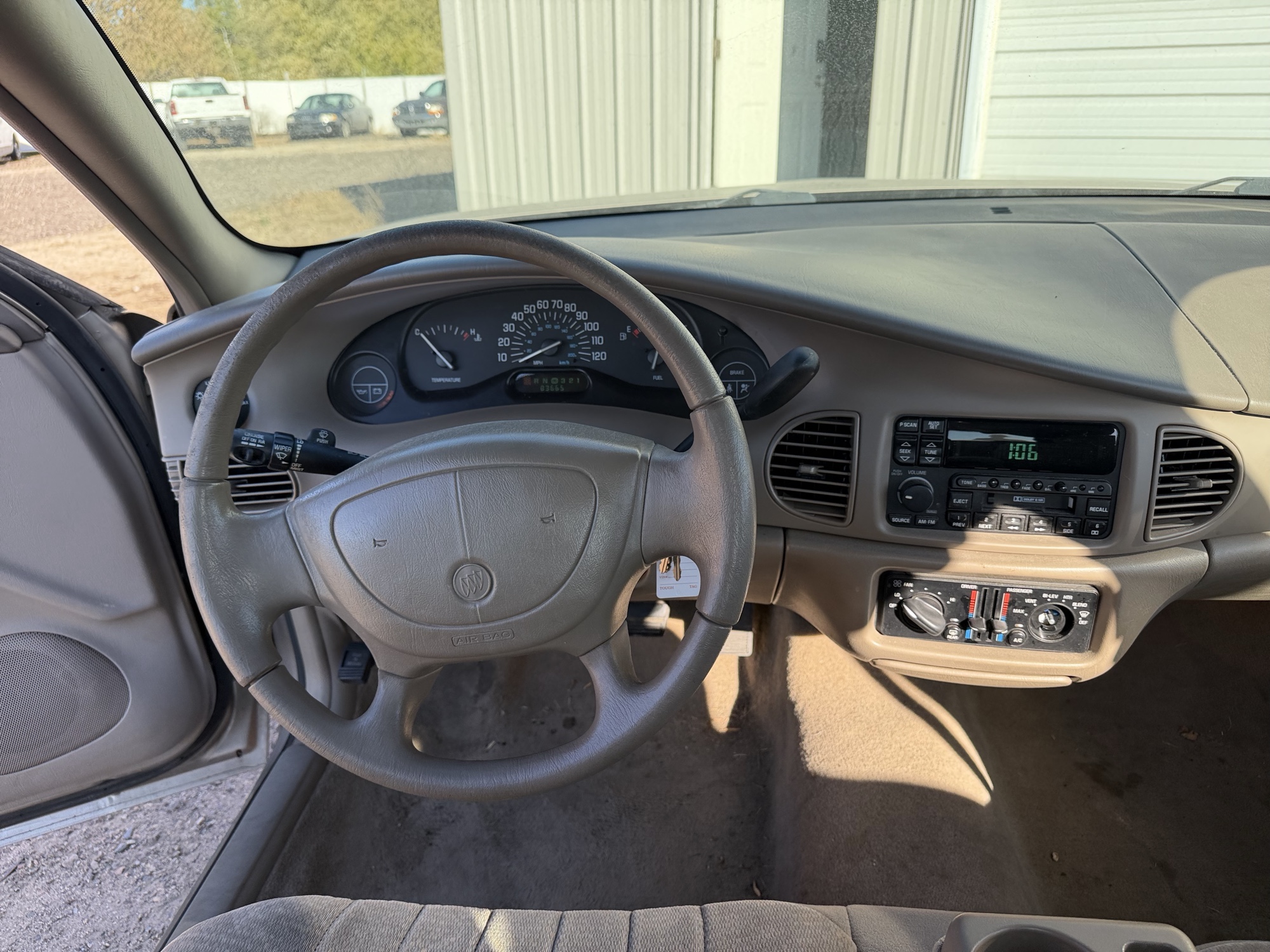 2003 buick century custom with 83665 miles for sale near Elk River, Minnesota 106811_33_dash_from_driver.jpg
