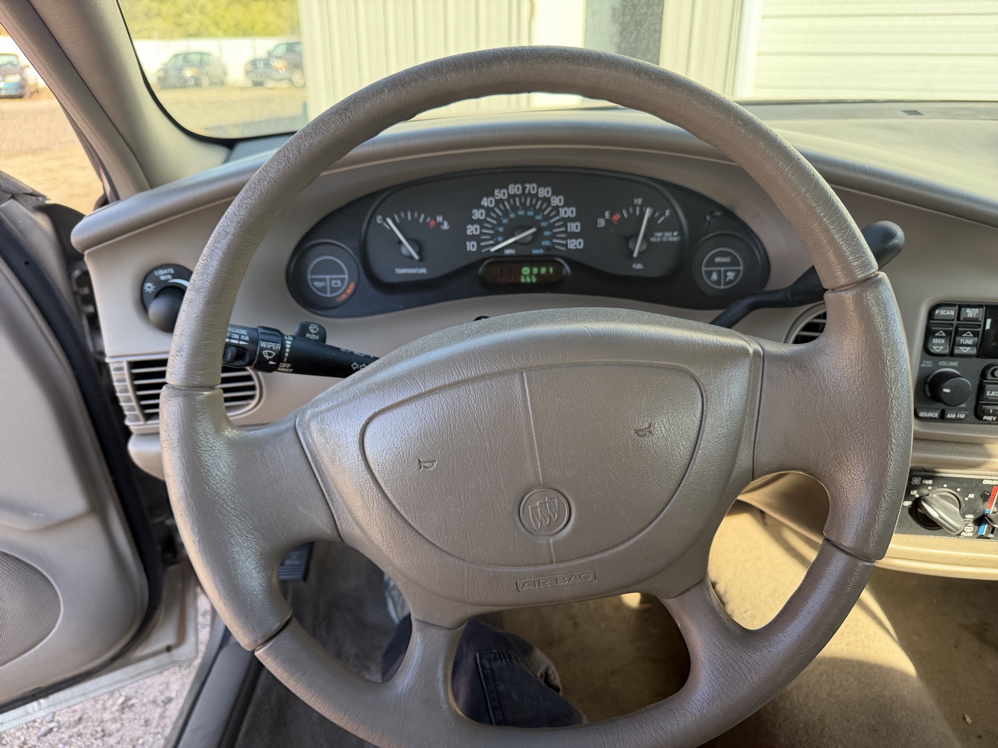2003 buick century custom with 83665 miles for sale near Elk River, Minnesota 106811_36_steering_wheel.jpg