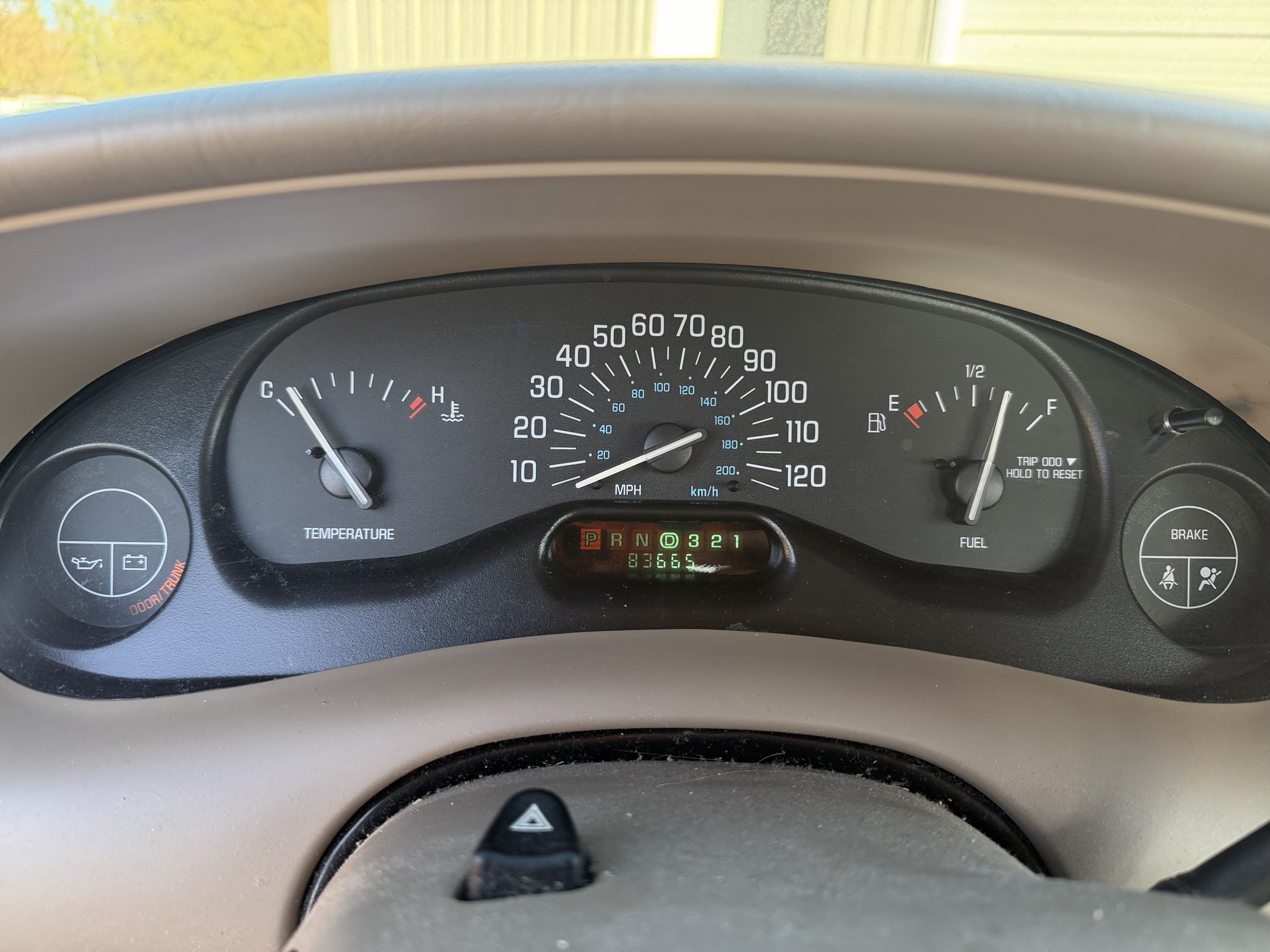 2003 buick century custom with 83665 miles for sale near Elk River, Minnesota 106811_43_gauge_cluster.jpg