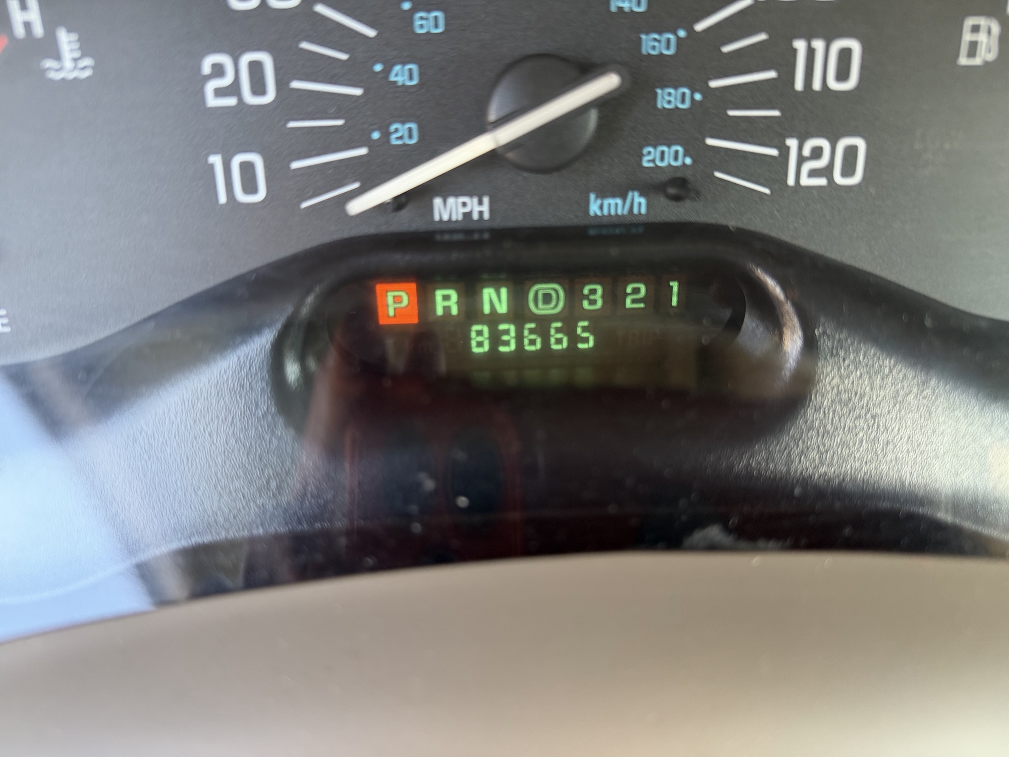 2003 buick century custom with 83665 miles for sale near Elk River, Minnesota 106811_44_mileage_closeup.jpg